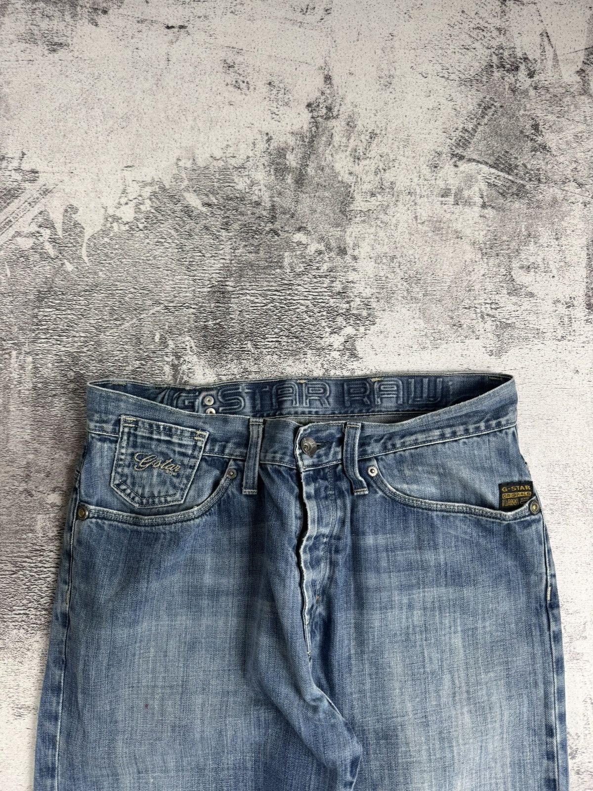G-Star G-Star Denim Distressed W34/L34 Vintage Pants Trousers Jeans Size US 34 / EU 50 - 9 Thumbnail