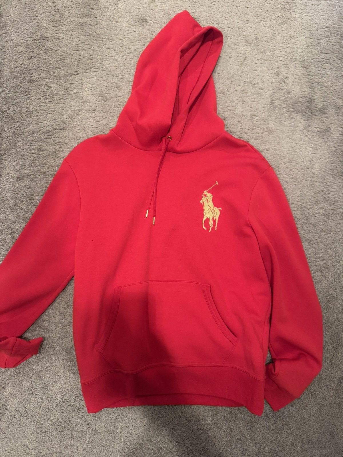 Polo Ralph Lauren Polo red and gold Hoodie Size US M / EU 48-50 / 2 - 1 Thumbnail
