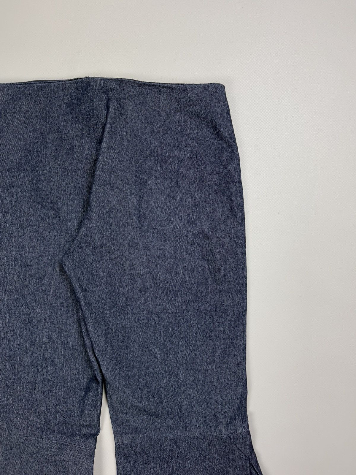 Japanese Brand Orimono Ladies Japanese Flared Low Rise Y2K Jeans Pants Size 32" / US 10 / IT 46 - 23 Thumbnail