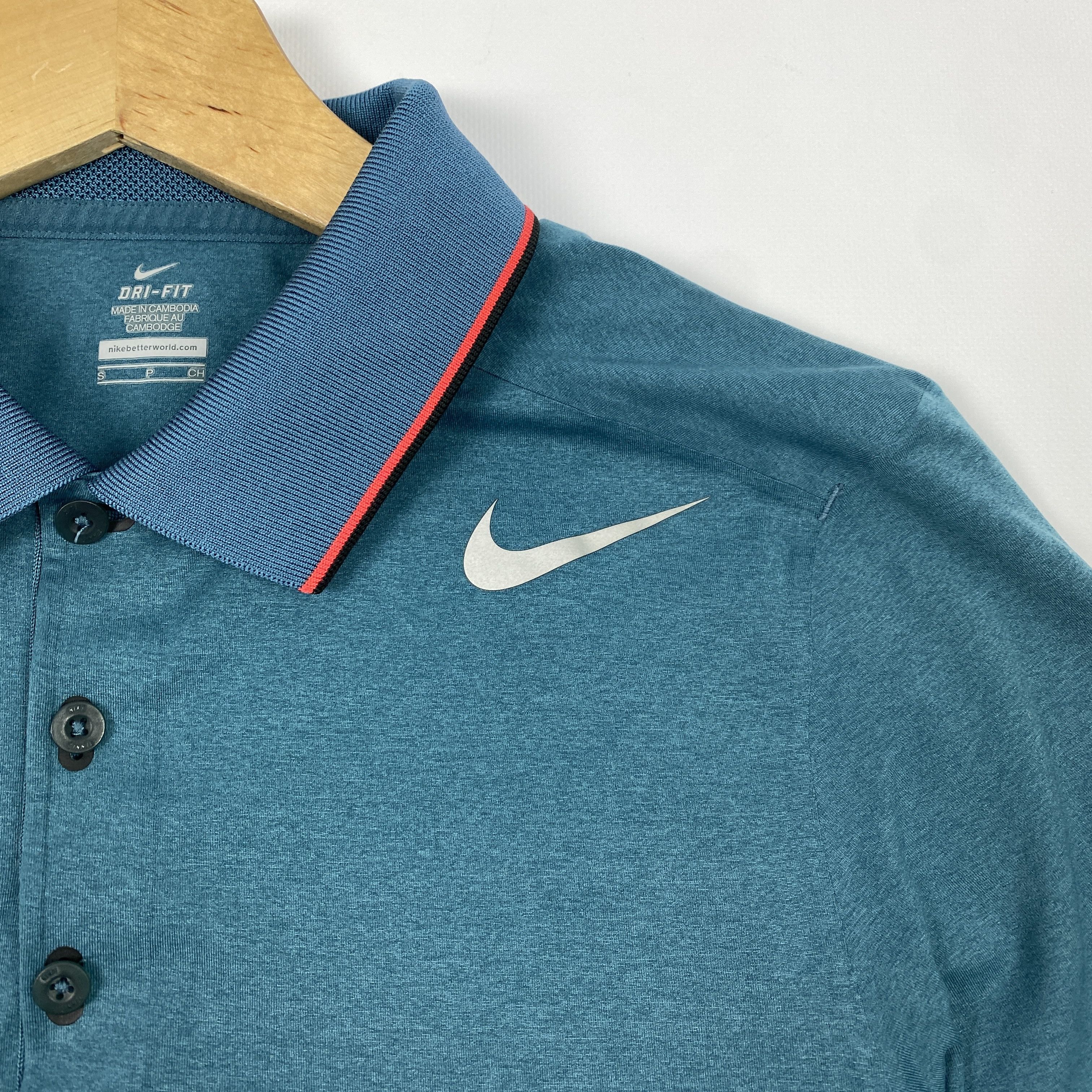 Nike Nike Roger Federer RF 2014 Australian Open Polo Tennis Shirt Size US S / EU 44-46 / 1 - 7 Thumbnail