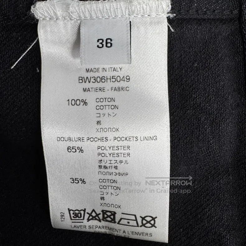 Givenchy Givenchy Size36 Black Washed Distressed Denim Jacket Size US M / EU 48-50 / 2 - 4 Thumbnail