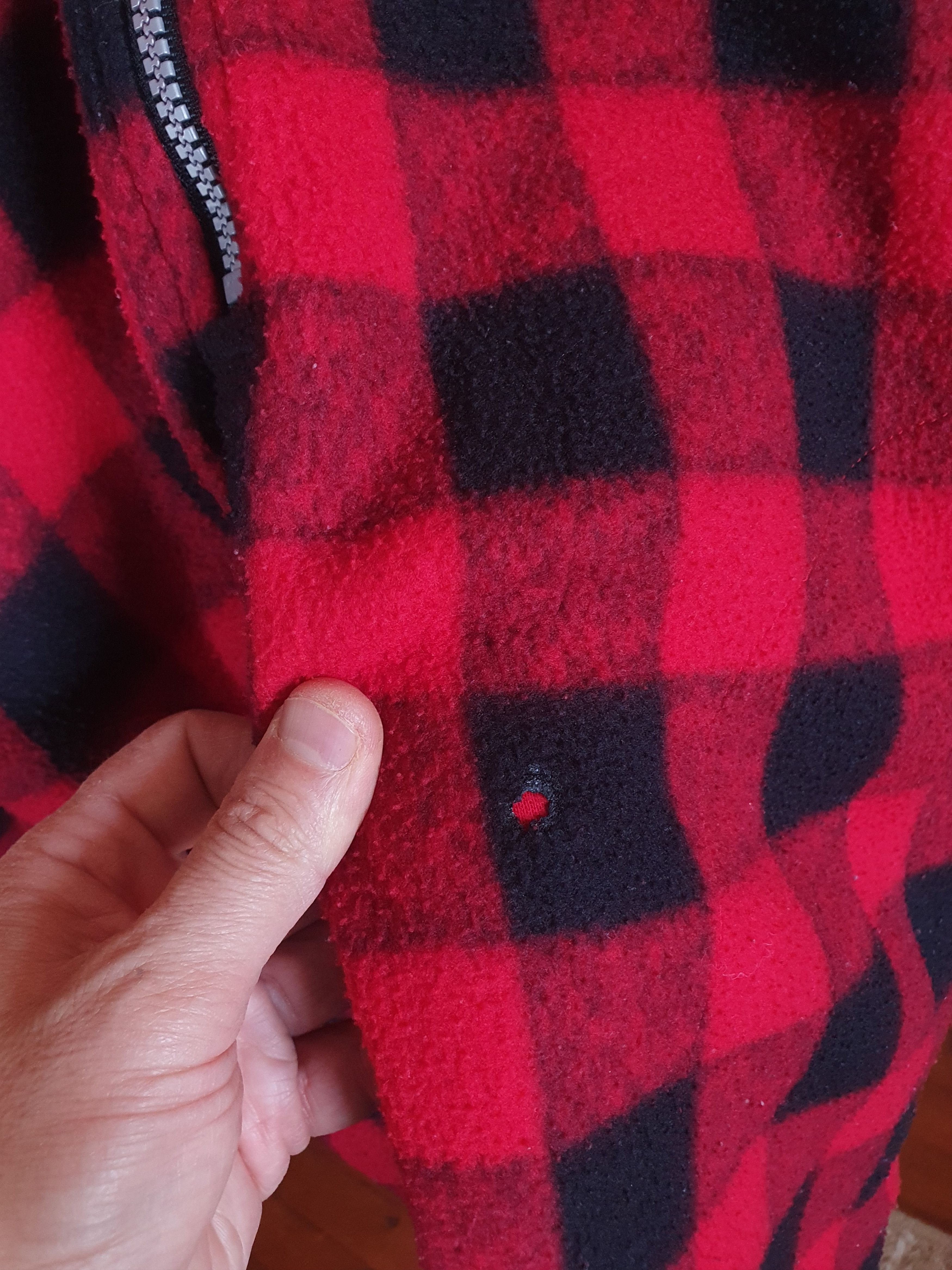 Marlboro × Vintage Marlboro Unlimited Vintage Reversable Fleece Buffalo Check L Size US L / EU 52-54 / 3 - 14 Thumbnail