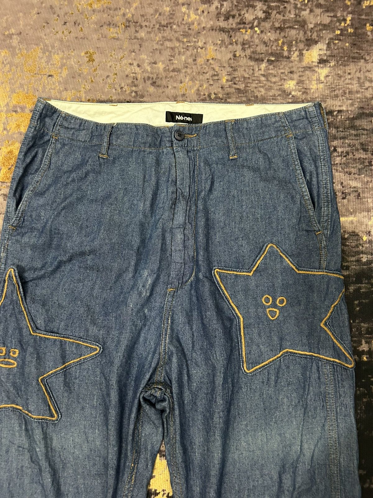 Ne-Net Ne-Net Issey Miyake Star Pocket Pants Size US 32 / EU 48 - 9 Thumbnail