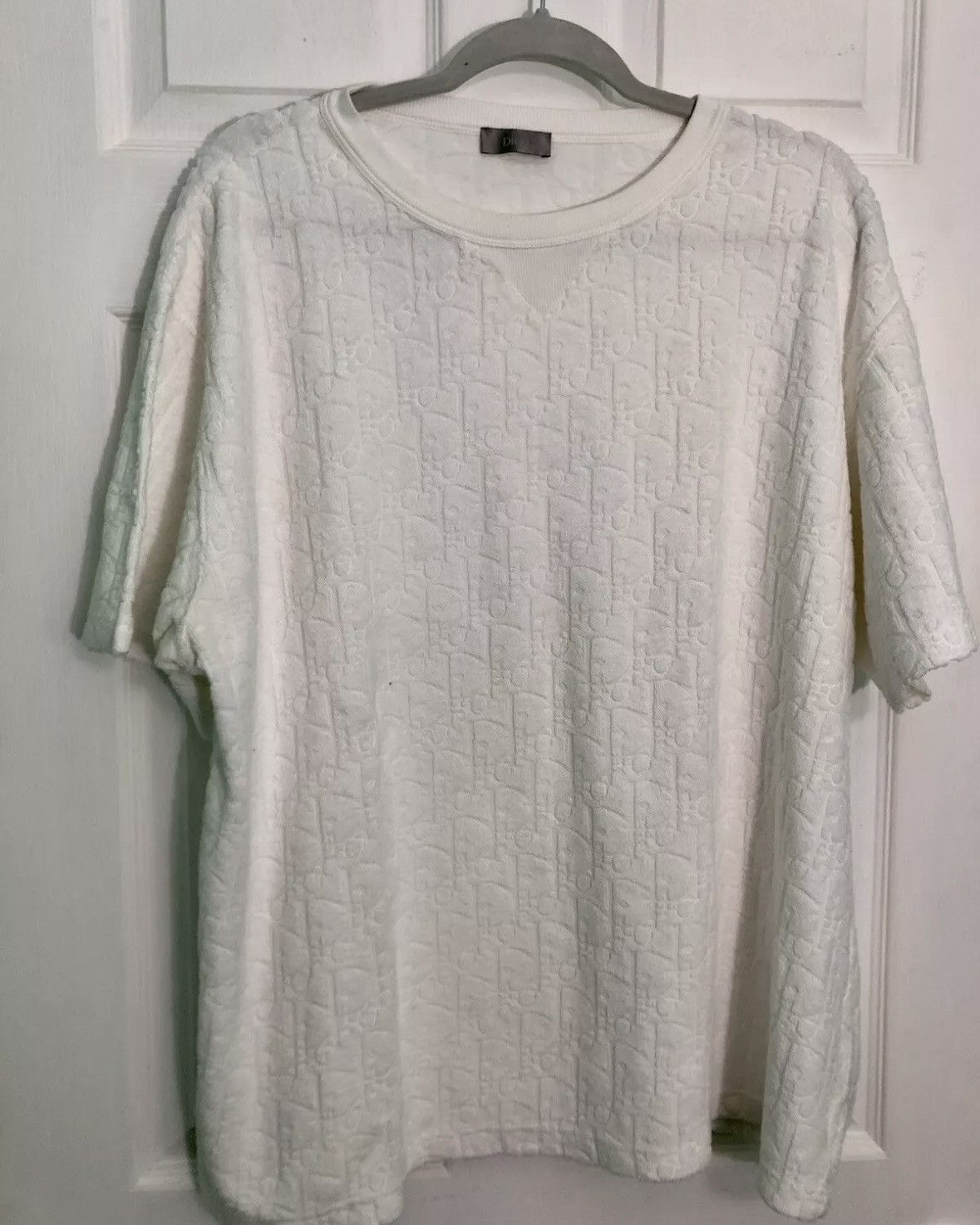 Dior Dior Jacquard Terry Cotton Sweater Size US XXL / EU 58 / 5 - 1 Thumbnail