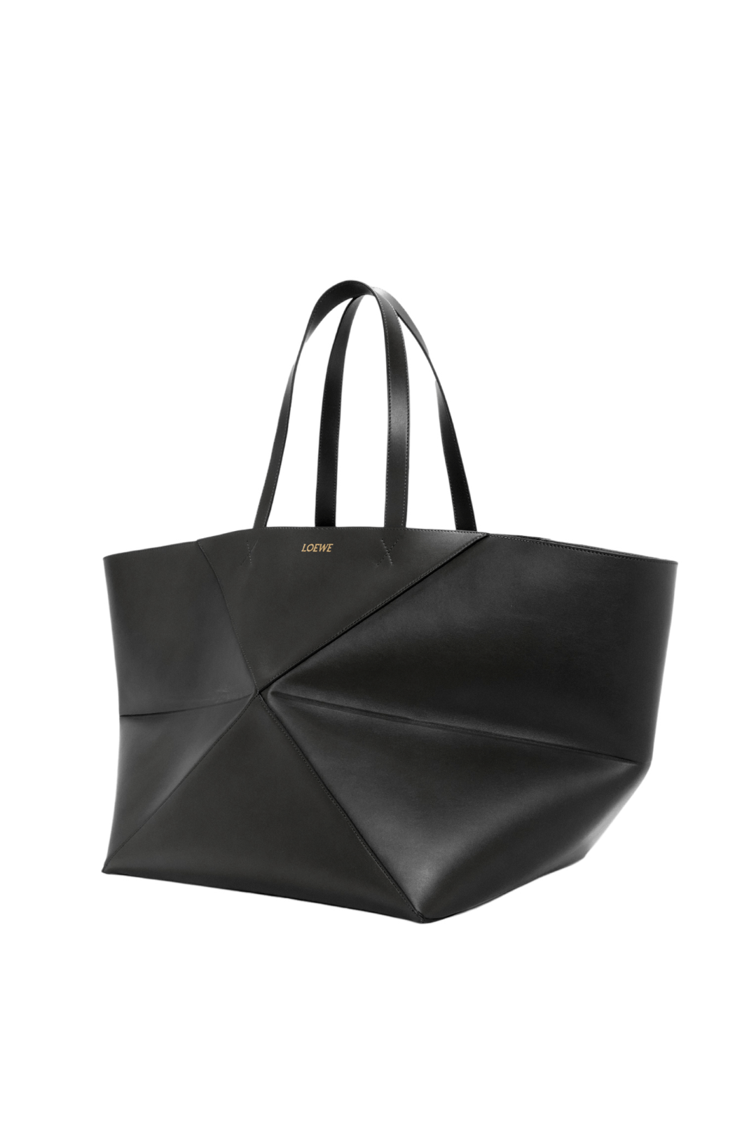 Loewe LOEWE Puzzle Fold XXL Black Leather Tote Size ONE SIZE - 1 Thumbnail