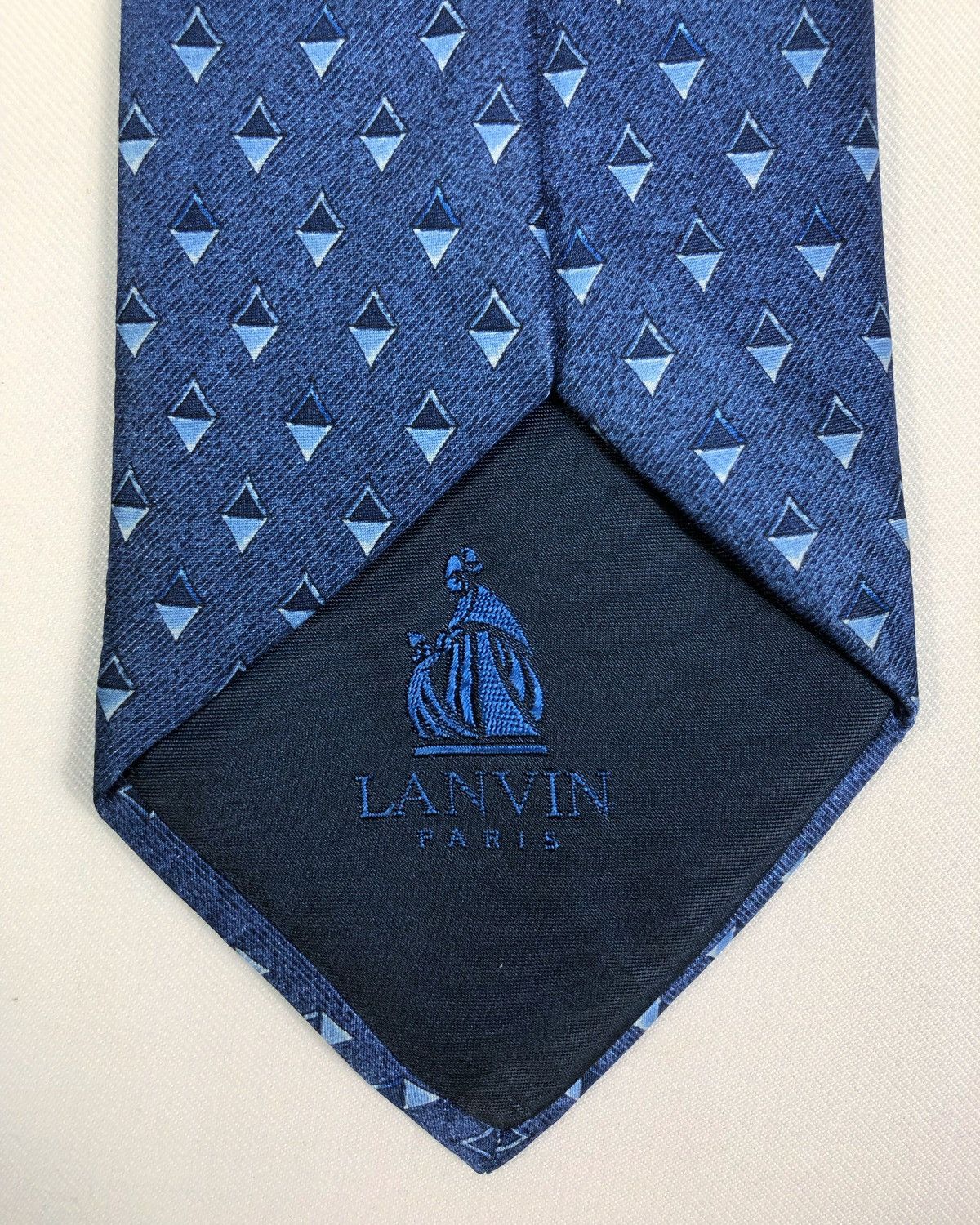 Lanvin Rare Lanvin Paris Silk Tie Made in France Size ONE SIZE - 5 Thumbnail
