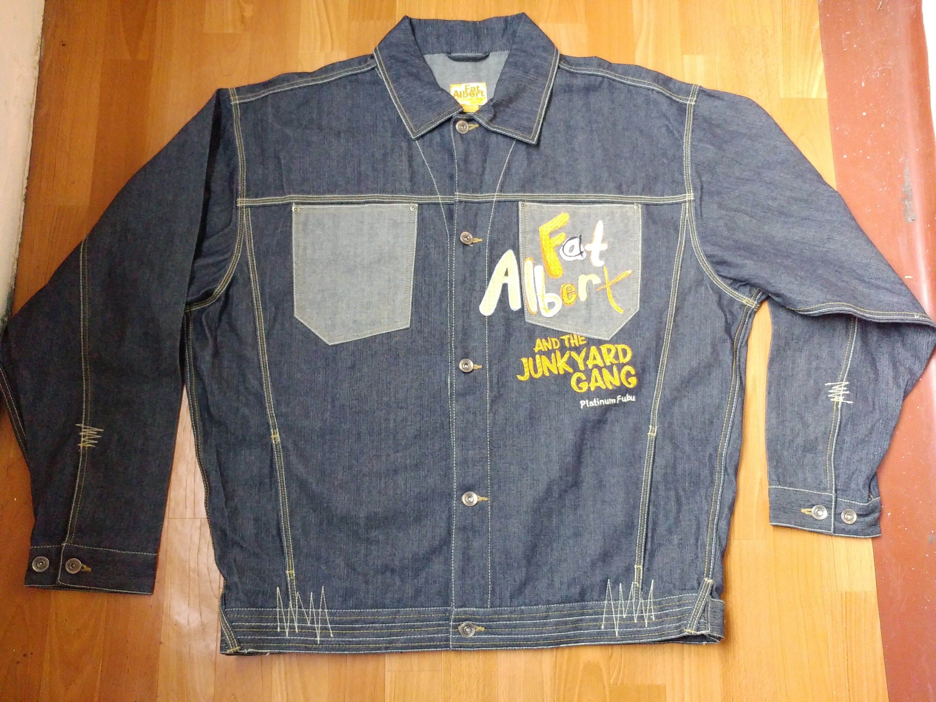 Fubu Platinum Fubu jacket Fat Albert and the Cosby Kids denim XL Size US XL / EU 56 / 4 - 8 Thumbnail