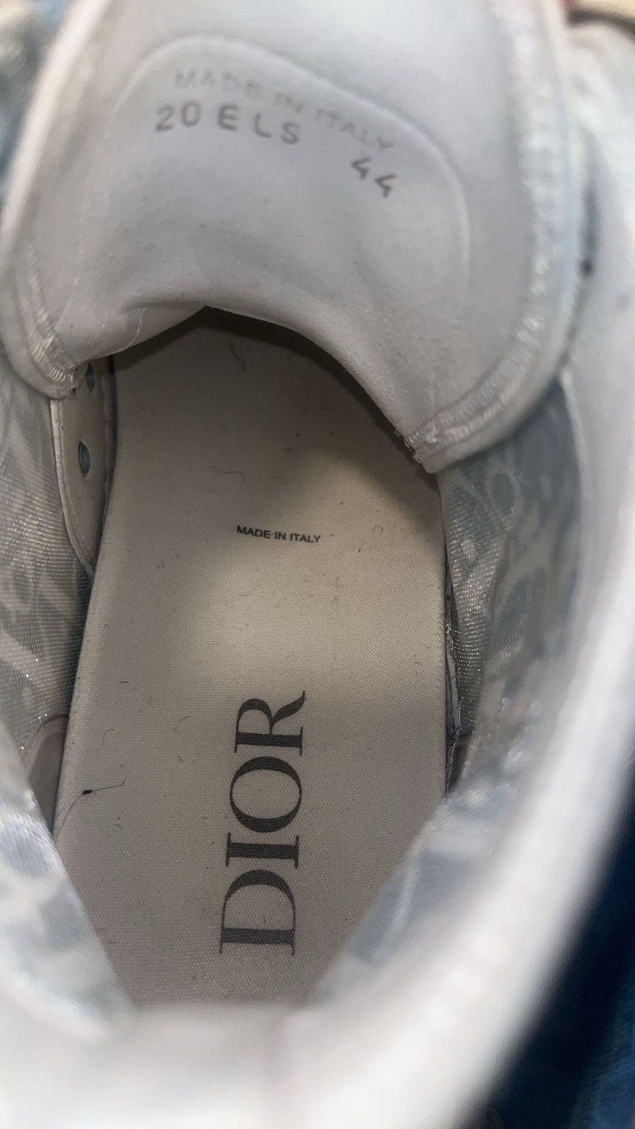 Daniel Arsham × Dior Dior b23 Daniel Arsham blue oblique sneaker Size US 11 / EU 44 - 8 Thumbnail