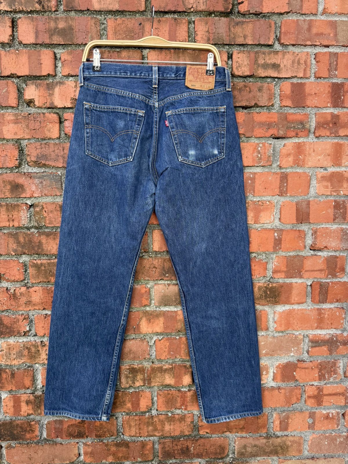 Levi's Vintage Clothing W31x29.5 Vintage levi’s 501 90s made in USA Size US 31 - 2 Thumbnail