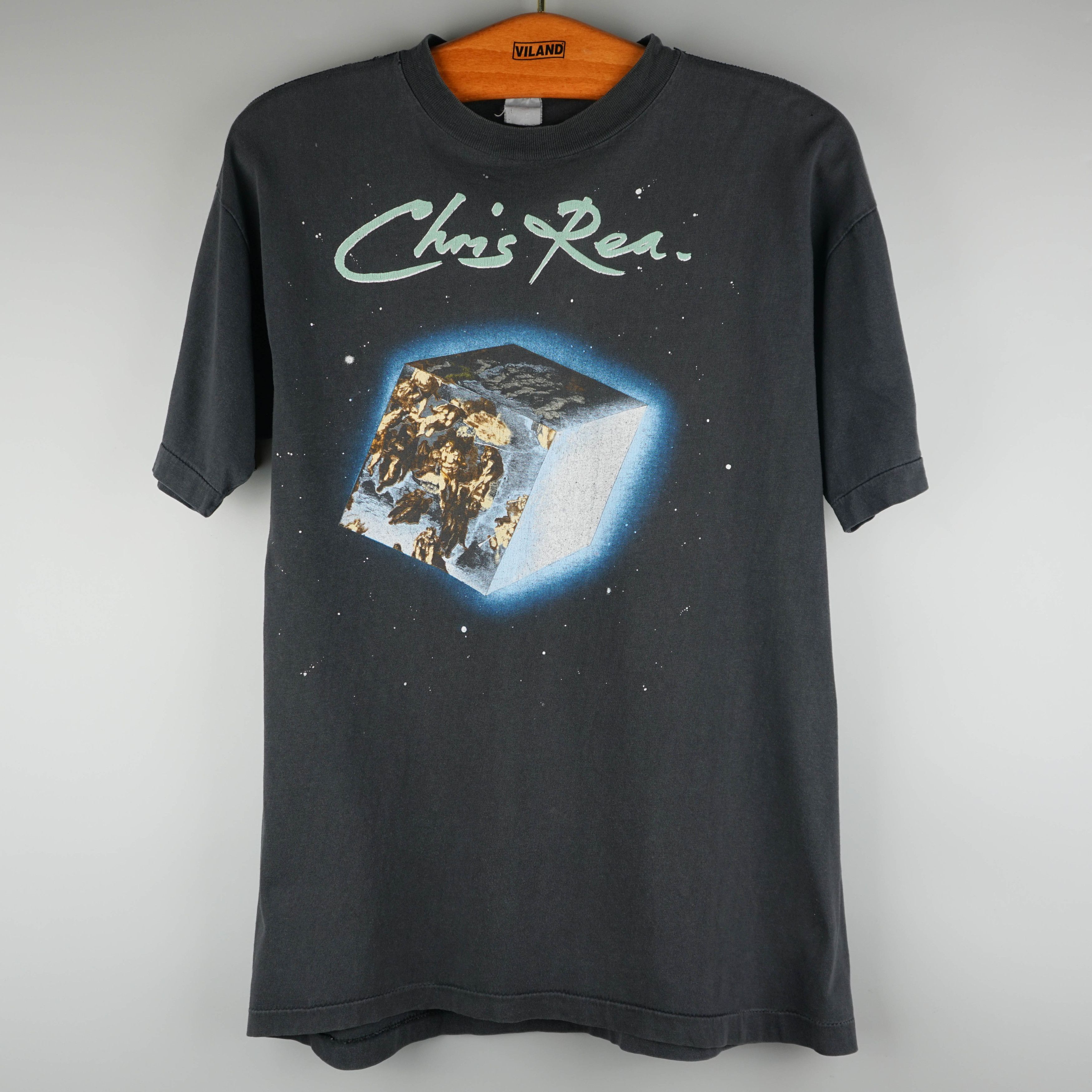 Band Tees × Vintage Vintage 1990 Chris Rea Concert T-Shirt Road To Hell Size US M / EU 48-50 / 2 - 1 Thumbnail