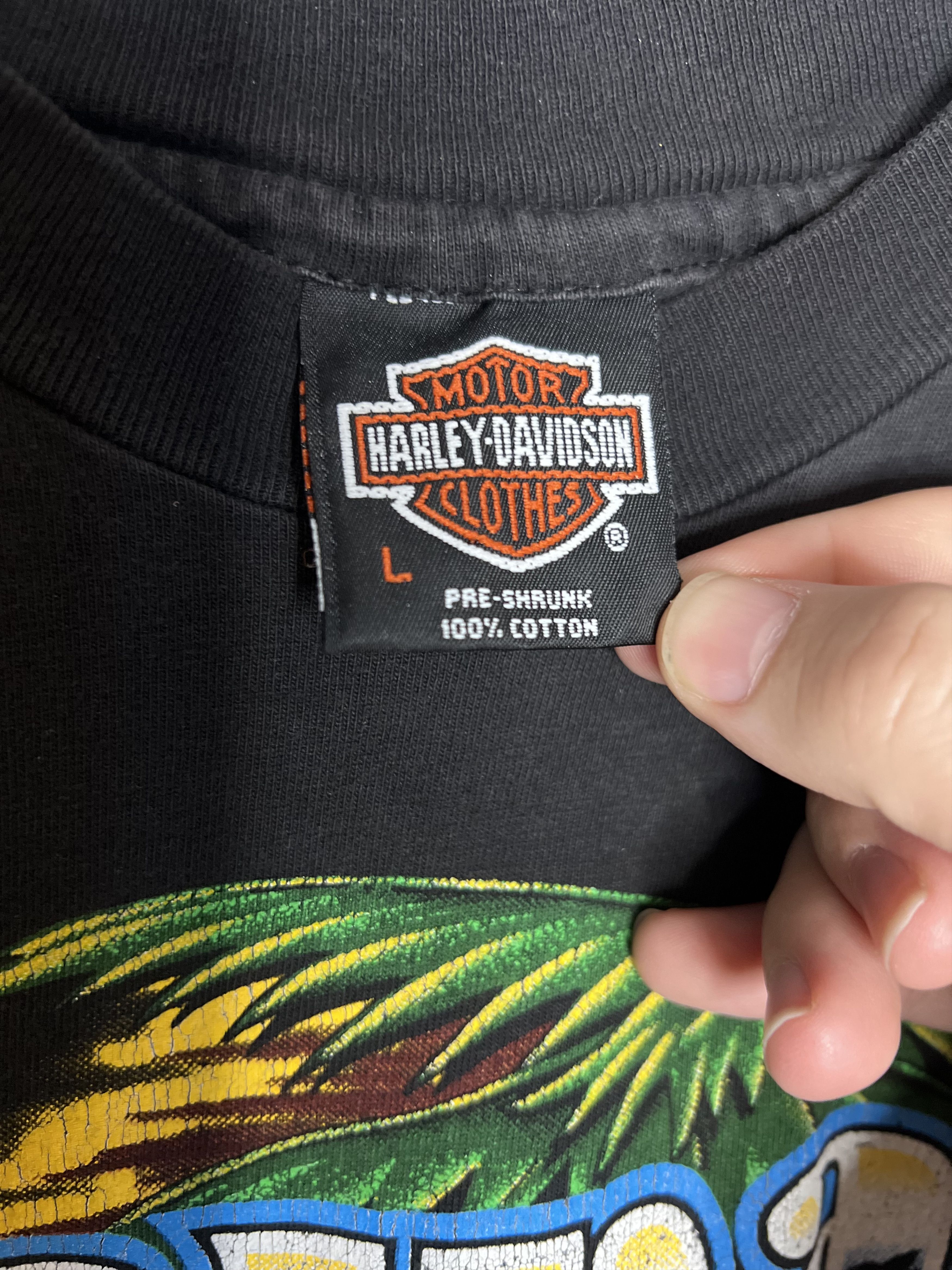 Harley Davidson *VINTAGE* Harley Davidson Shirt Maui Kahului, Hawaii Size US L / EU 52-54 / 3 - 5 Thumbnail