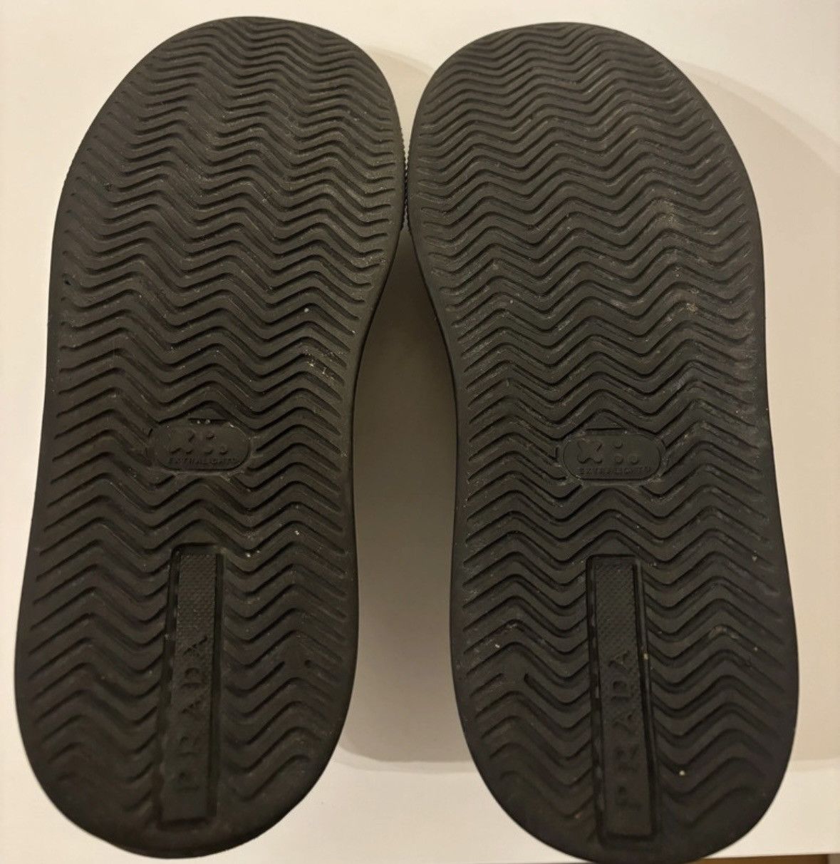 Prada Black Prada Soft Calf Sneaker Size US 12 / EU 45 - 4 Thumbnail