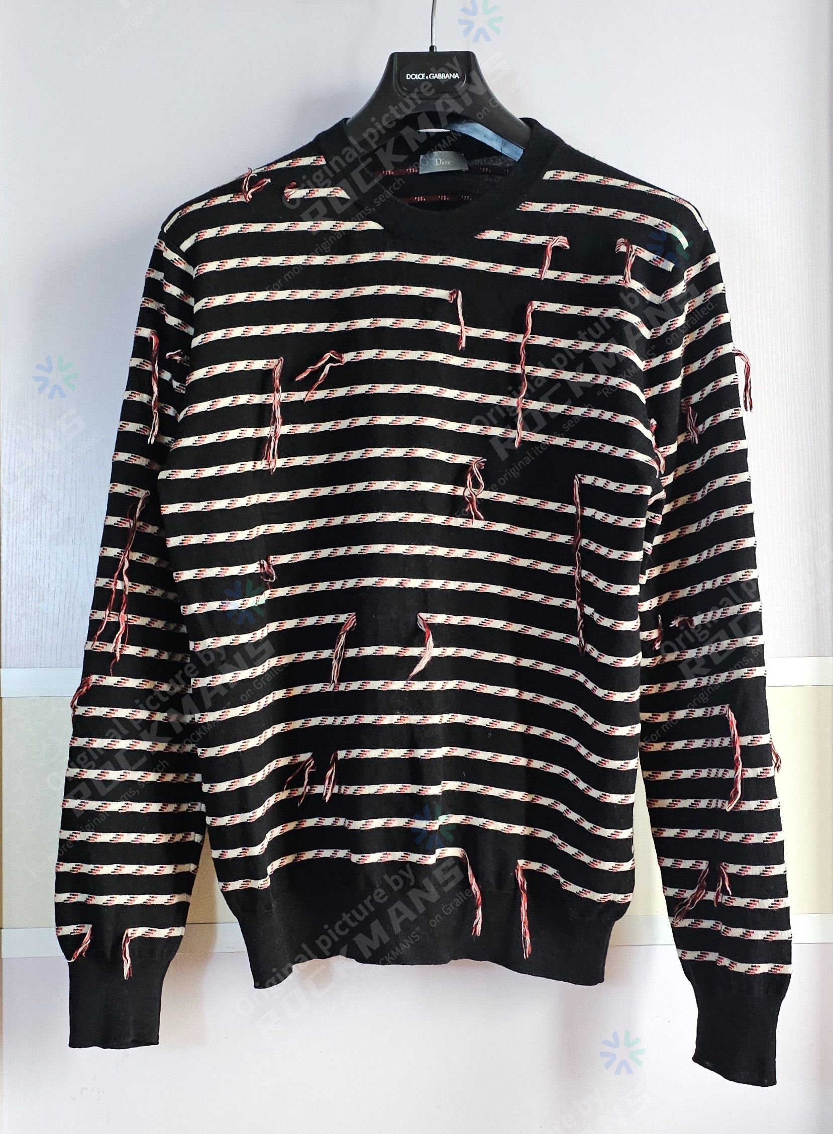 Dior Dior Men's Knit Sweater Size XL Like L Size US XL / EU 56 / 4 - 1 Thumbnail