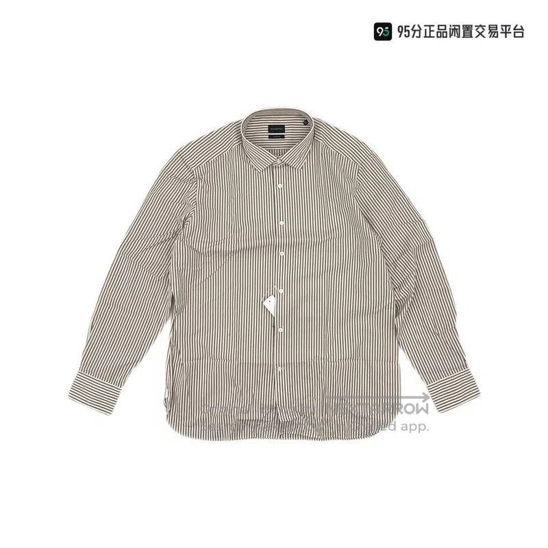 Ermenegildo Zegna Ermenegildo Zegna Men's Striped Long-Sleeve Shirt. Size US S / EU 44-46 / 1 - 5 Thumbnail