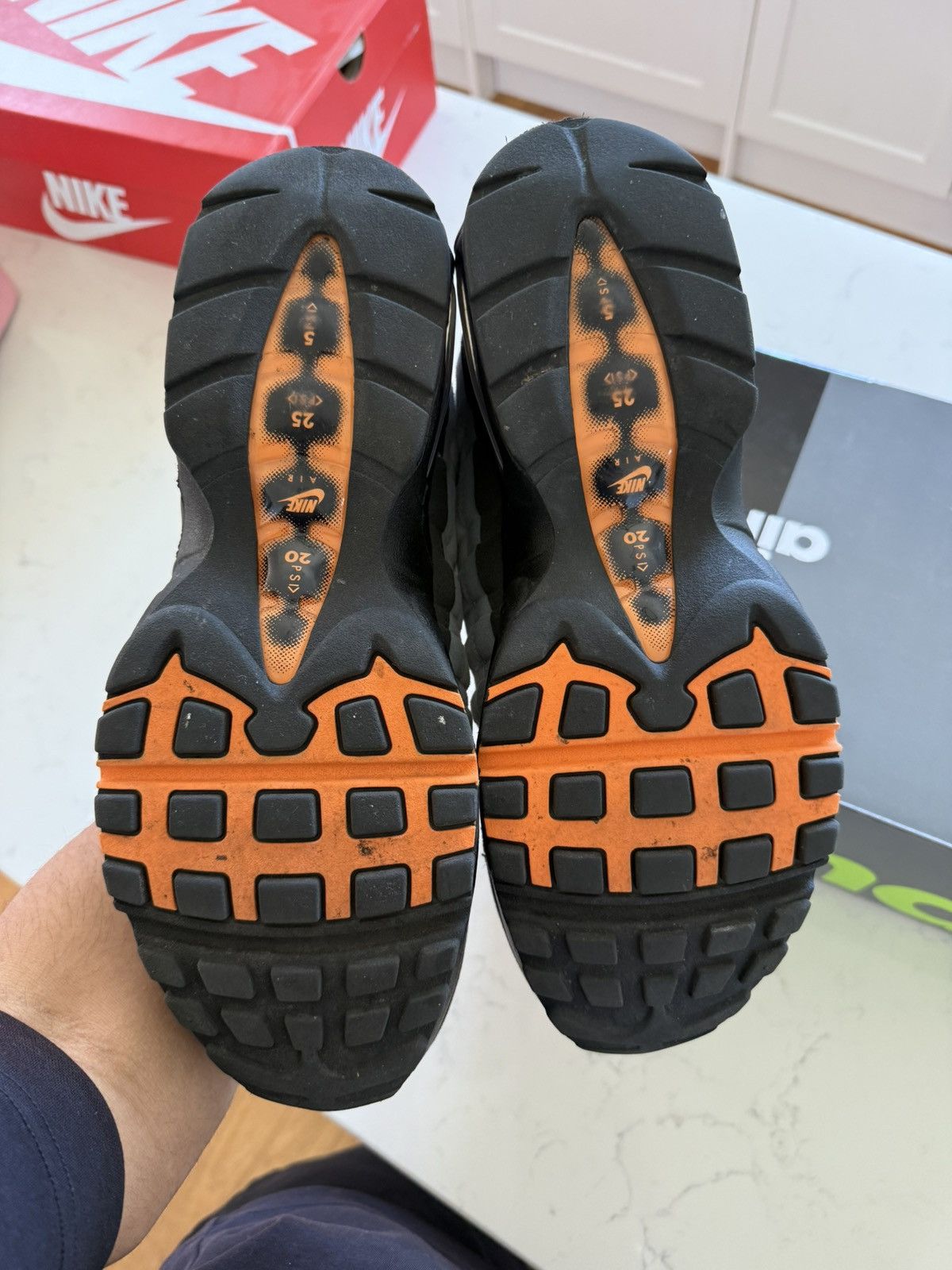 Nike Air max 95 Big Bubble Mandarin Size US 10 / EU 43 - 3 Thumbnail