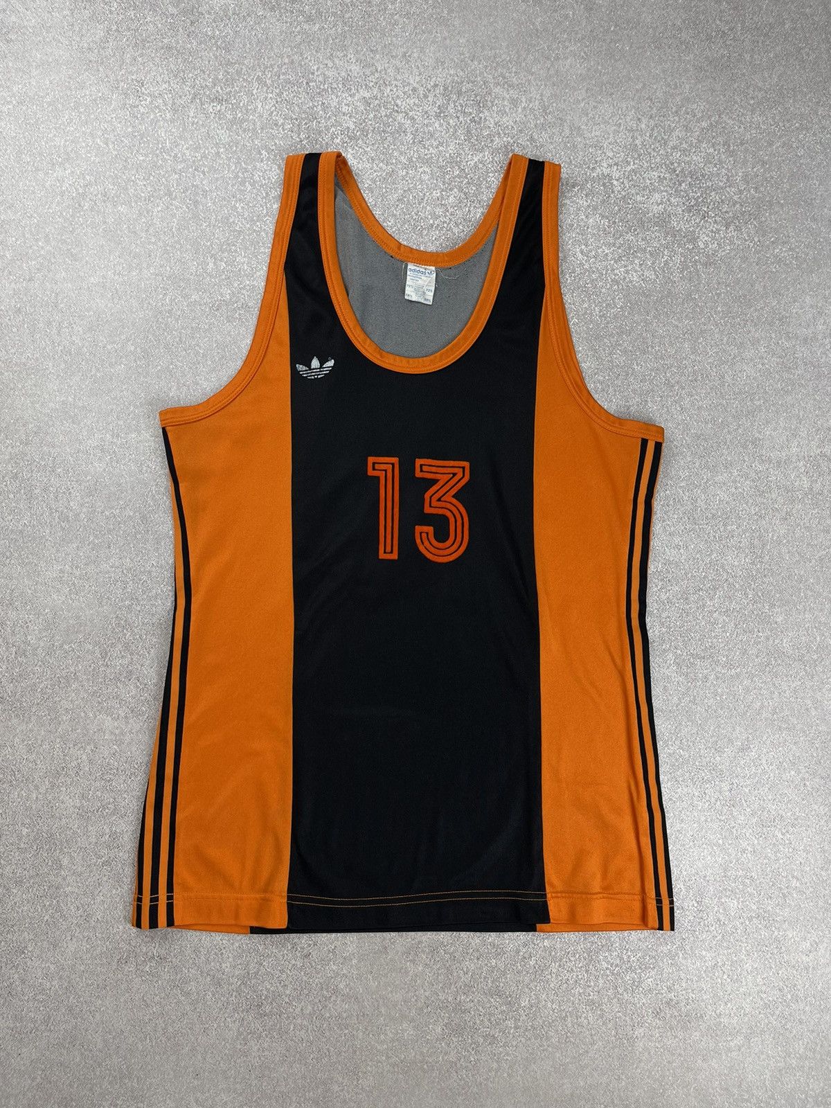 Adidas Vintage Adidas 70-80’s Tank Top Running Jersey #13 Size M-L Size US M / EU 48-50 / 2 - 1 Thumbnail