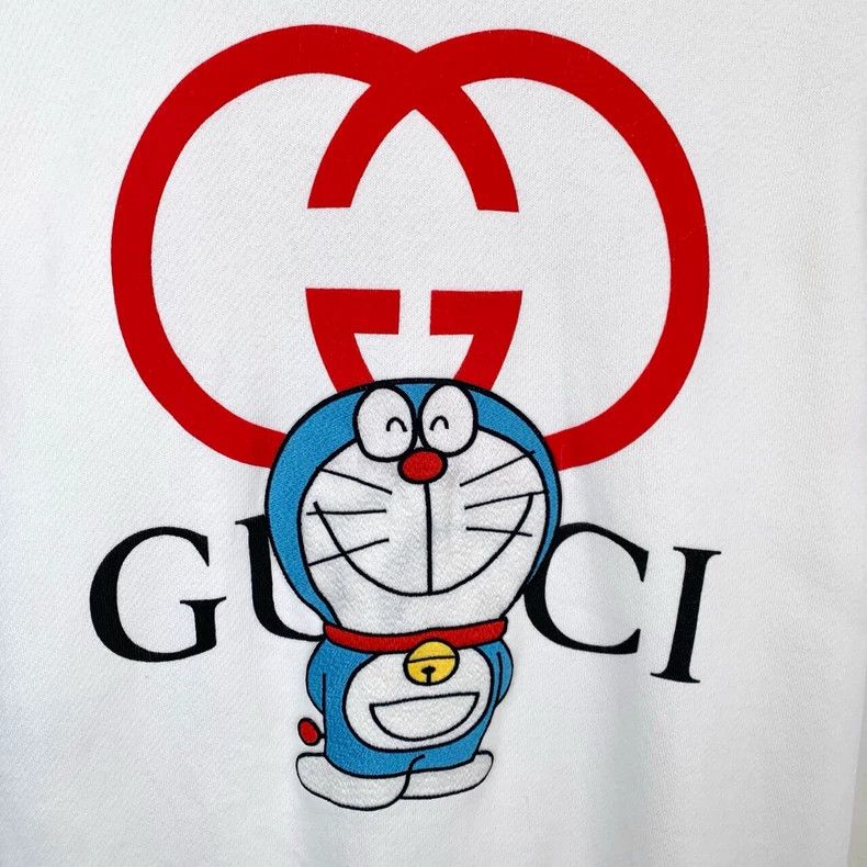 Gucci Gucci Doraemon co-branded logo letter robot cat printed rou Size US XS / EU 42 / 0 - 4 Thumbnail