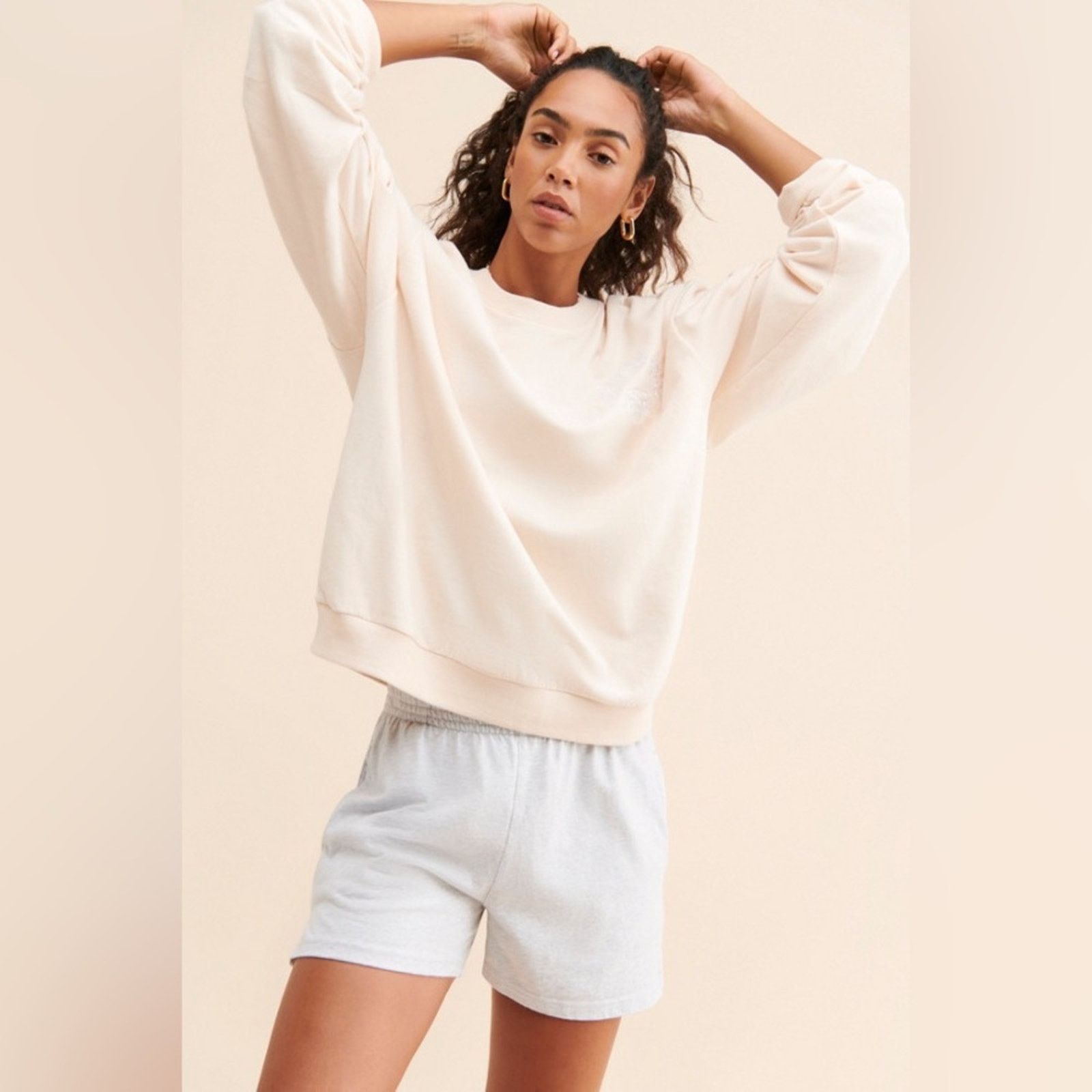 Boys Lie Boys Lie “Shoot Your Shot” Crewneck – One Size(item #077) Size ONE SIZE - 5 Thumbnail