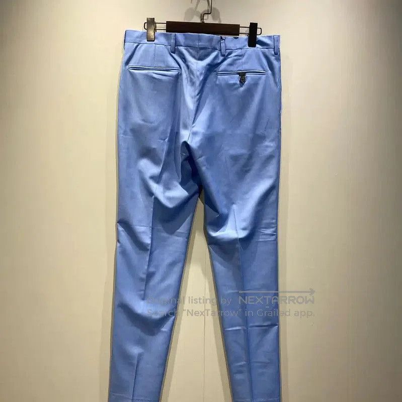 Prada Prada Blue Cotton Casual Pants for Men. Size US 30 / EU 46 - 2 Thumbnail