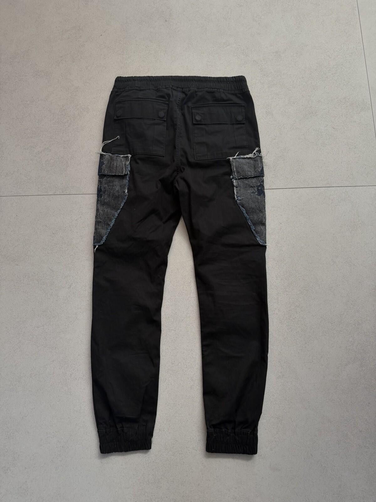 Rick Owens Rick Owens FW19 Larry Cargo Jogger Pants Black Size 48 IT Size US 32 / EU 48 - 3 Thumbnail