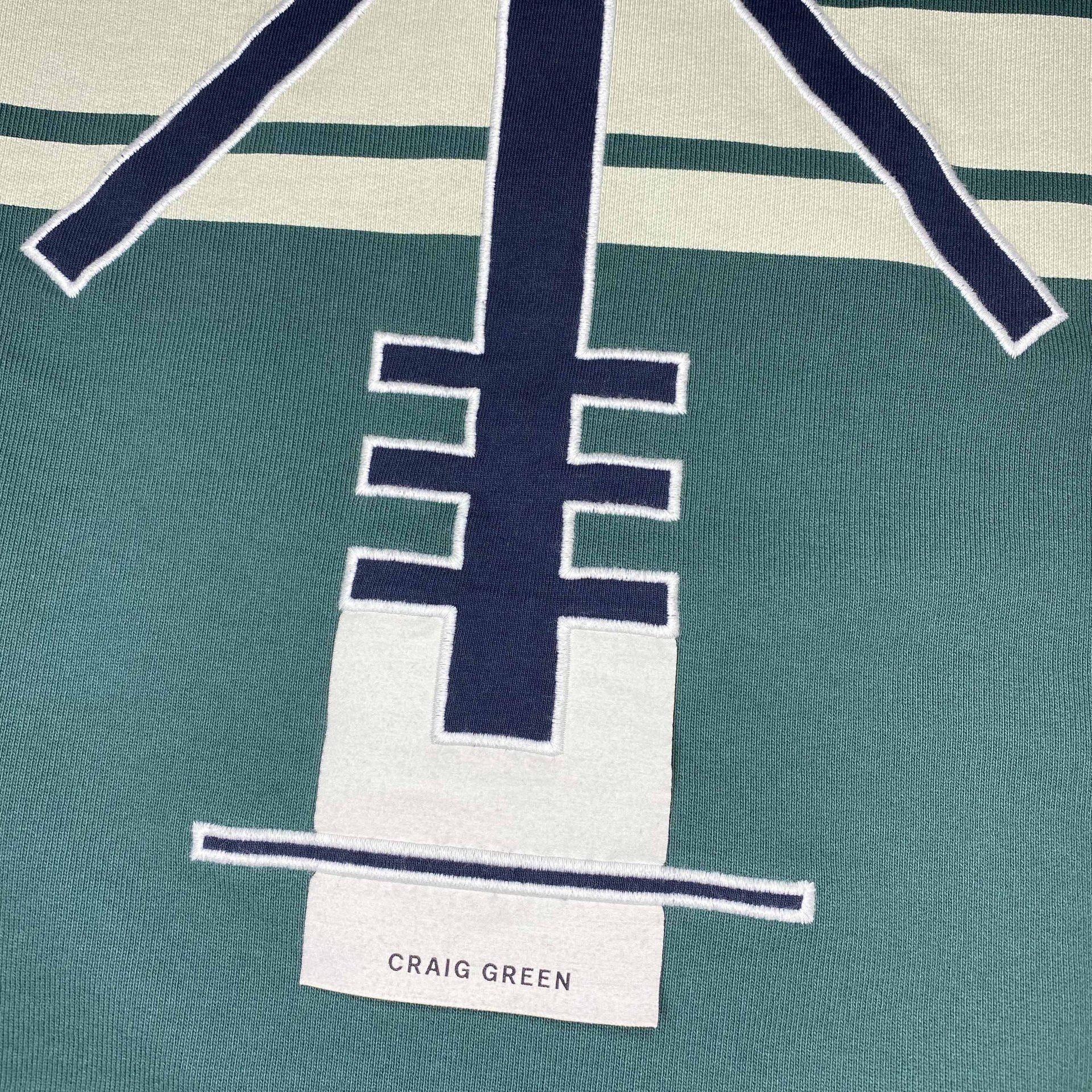 Champion × Craig Green 🇺🇸Cut & Sew 90s Half Zip Sweats🇮🇹 Size US L / EU 52-54 / 3 - 3 Thumbnail