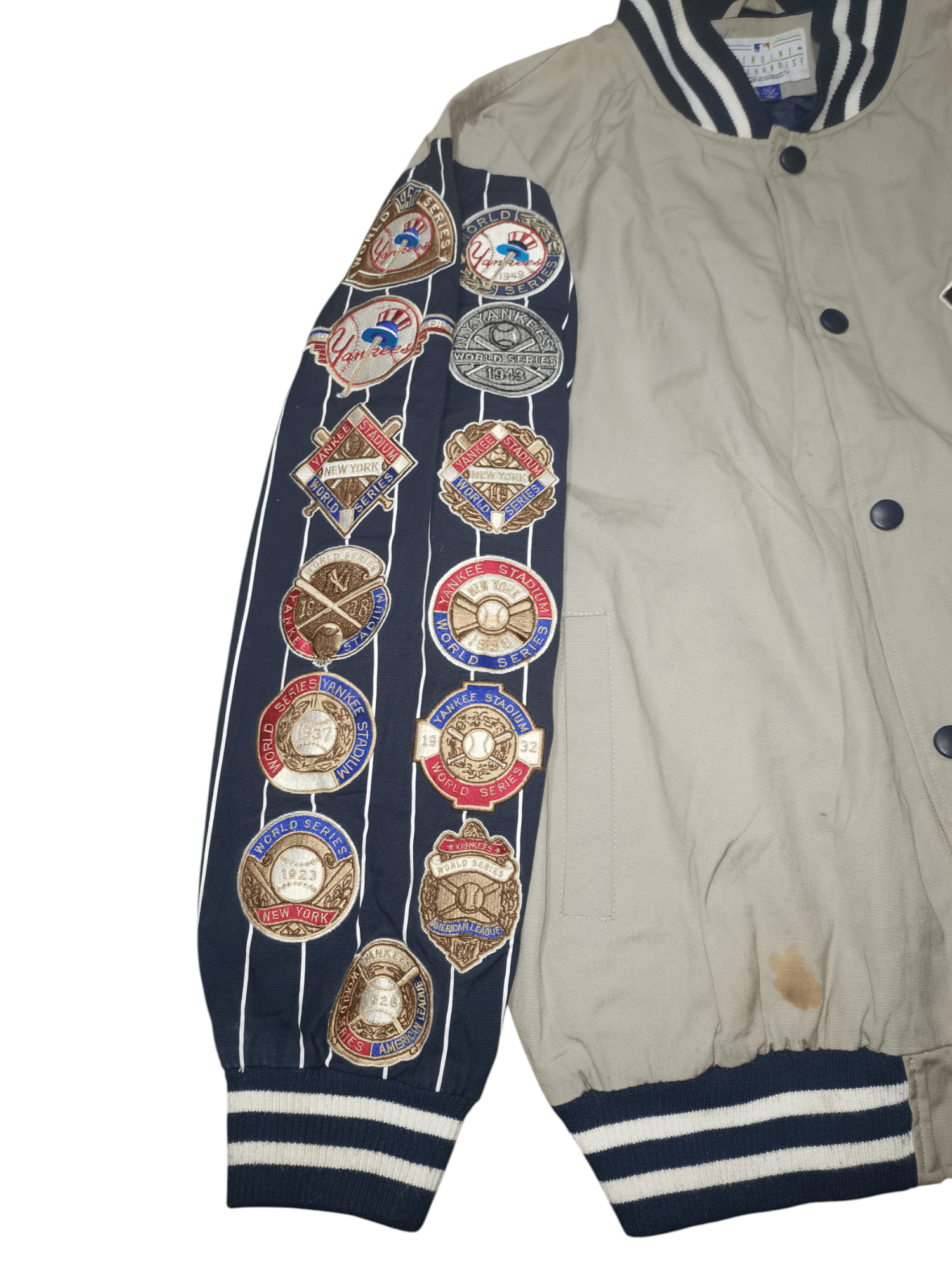 Vintage G-3 sports Carl banks ny yankees 25 world series jacket Size US L / EU 52-54 / 3 - 4 Thumbnail