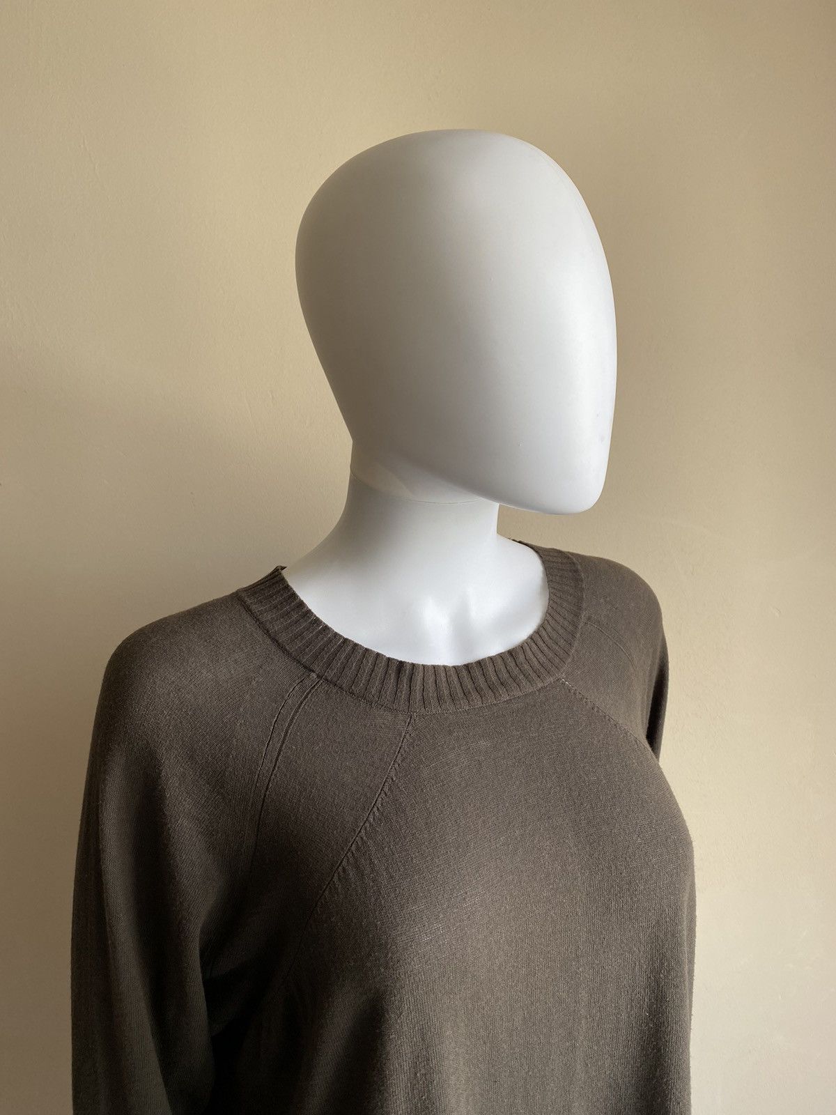 Rundholz Rundholz Black Label Asymmetrical Khaki Sweater Size S Size S / US 4 / IT 40 - 3 Thumbnail