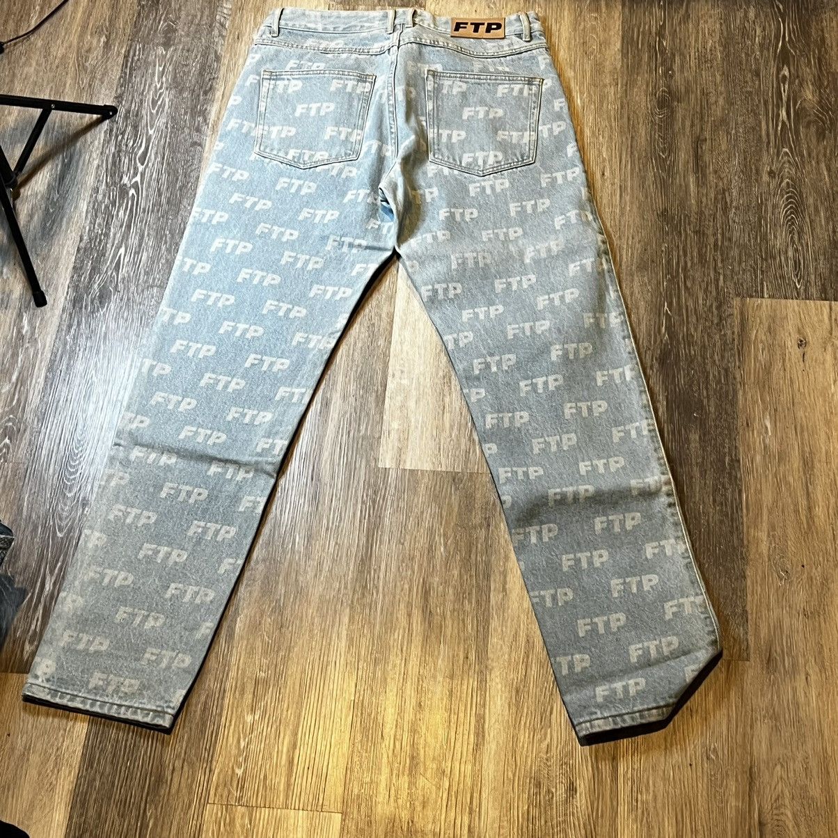 Fuck The Population Fuck The Population Allover Denim pant Jeans Size US 32 / EU 48 - 23 Thumbnail