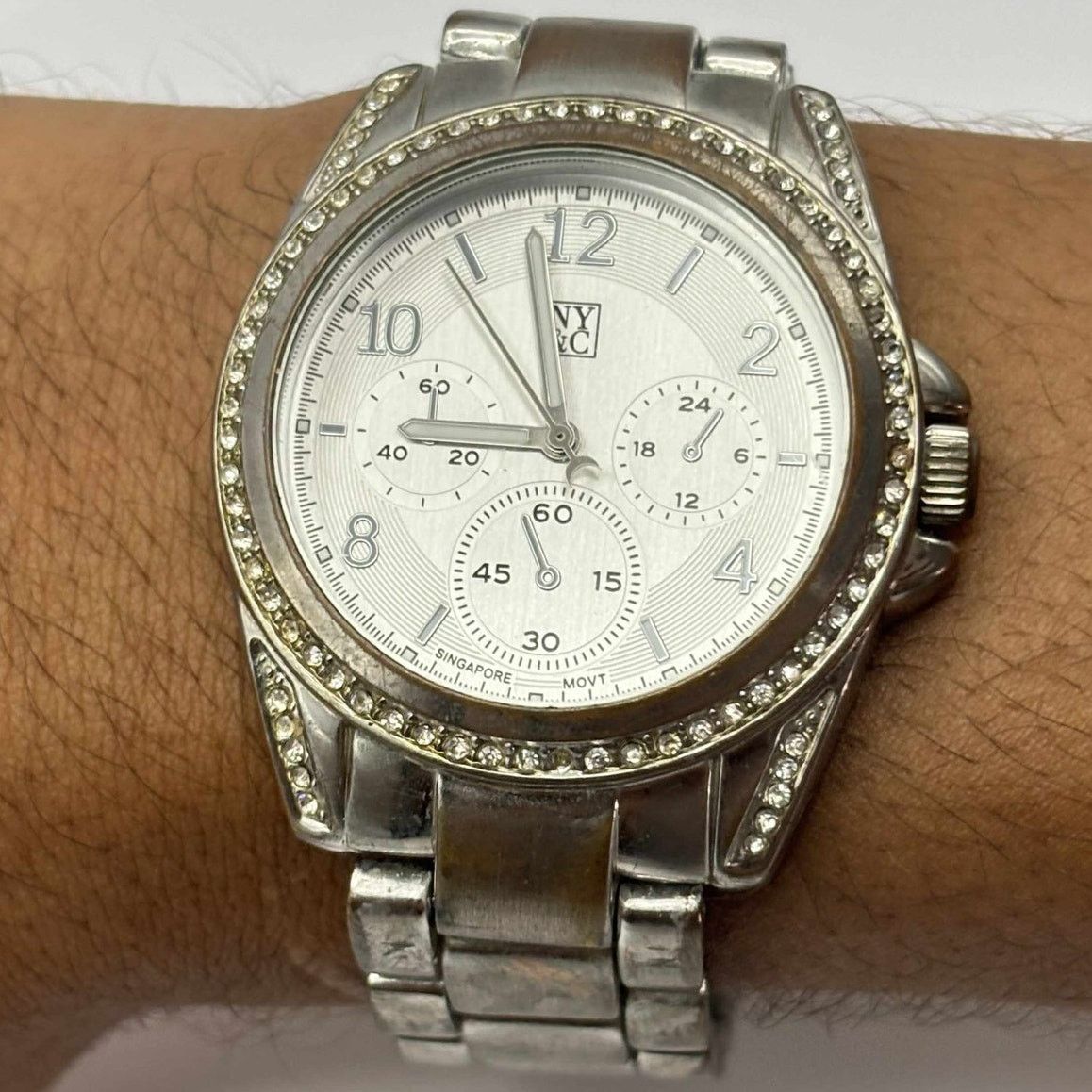 Other Silver NY&C Men's Watch Size ONE SIZE - 2 Thumbnail