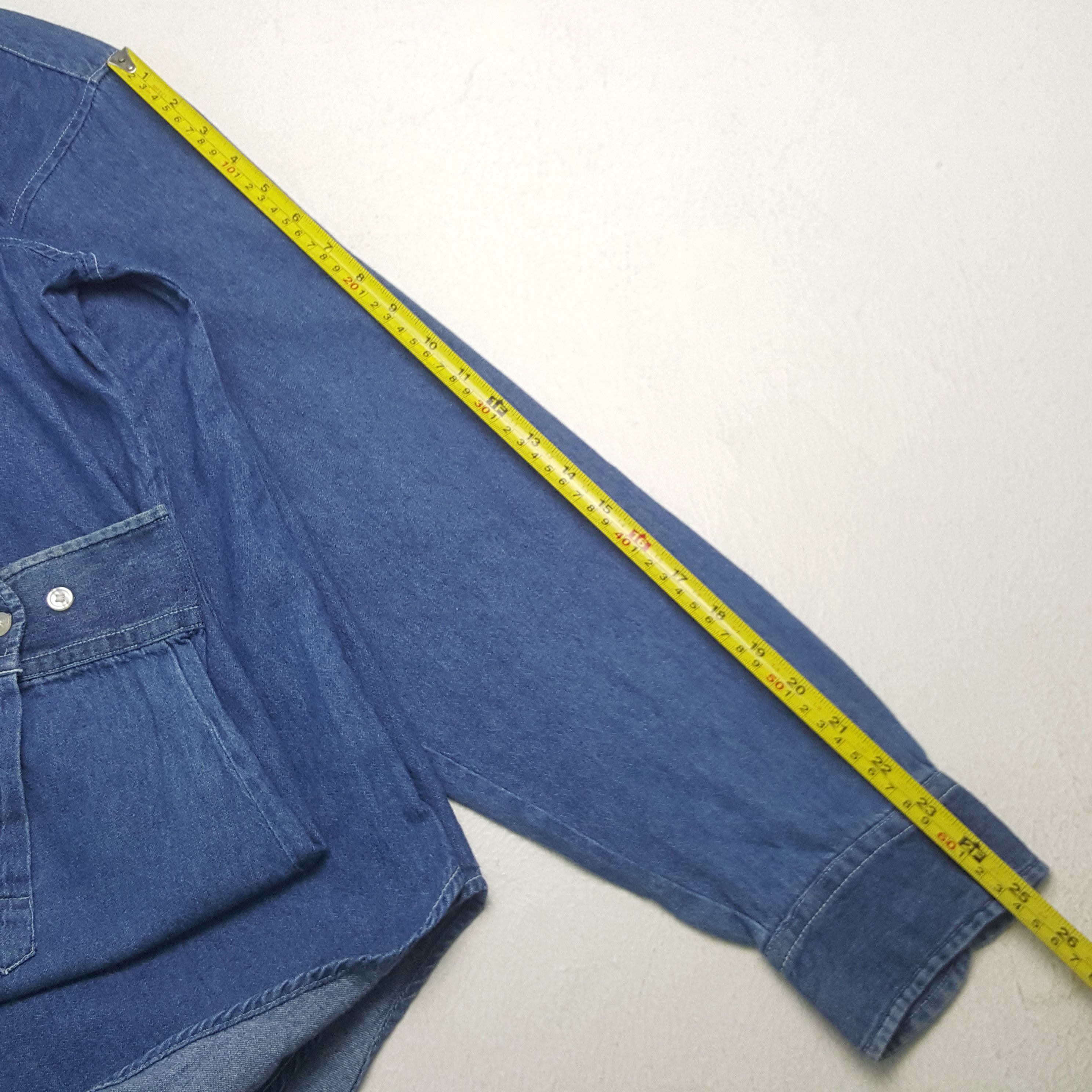 Polo Ralph Lauren Vintage Polo by Ralph Lauren Denim Shirt Button Up C294N27 Size US XL / EU 56 / 4 - 6 Thumbnail