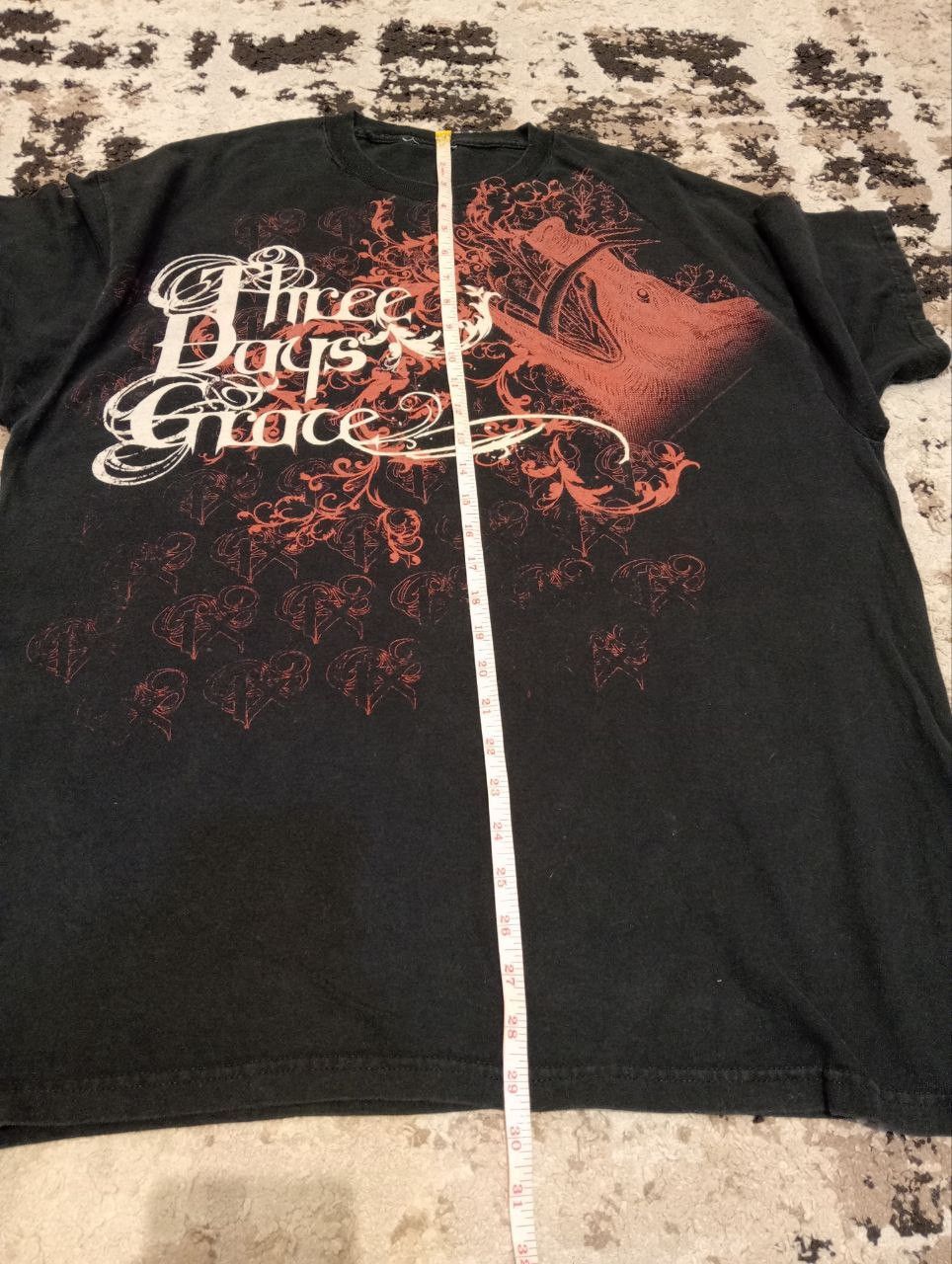 Band Tees Vintage Three Days Grace Rock Band T-shirt Size US XL / EU 56 / 4 - 7 Thumbnail