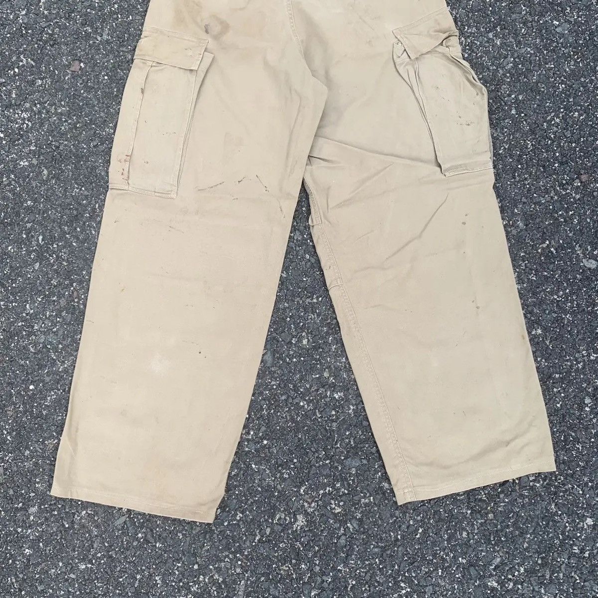 Avirex RUSTY DIRTY‼️ AVIREX M-65 UTILITY COMBAT CARGO PANTS Size US 30 / EU 46 - 14 Thumbnail