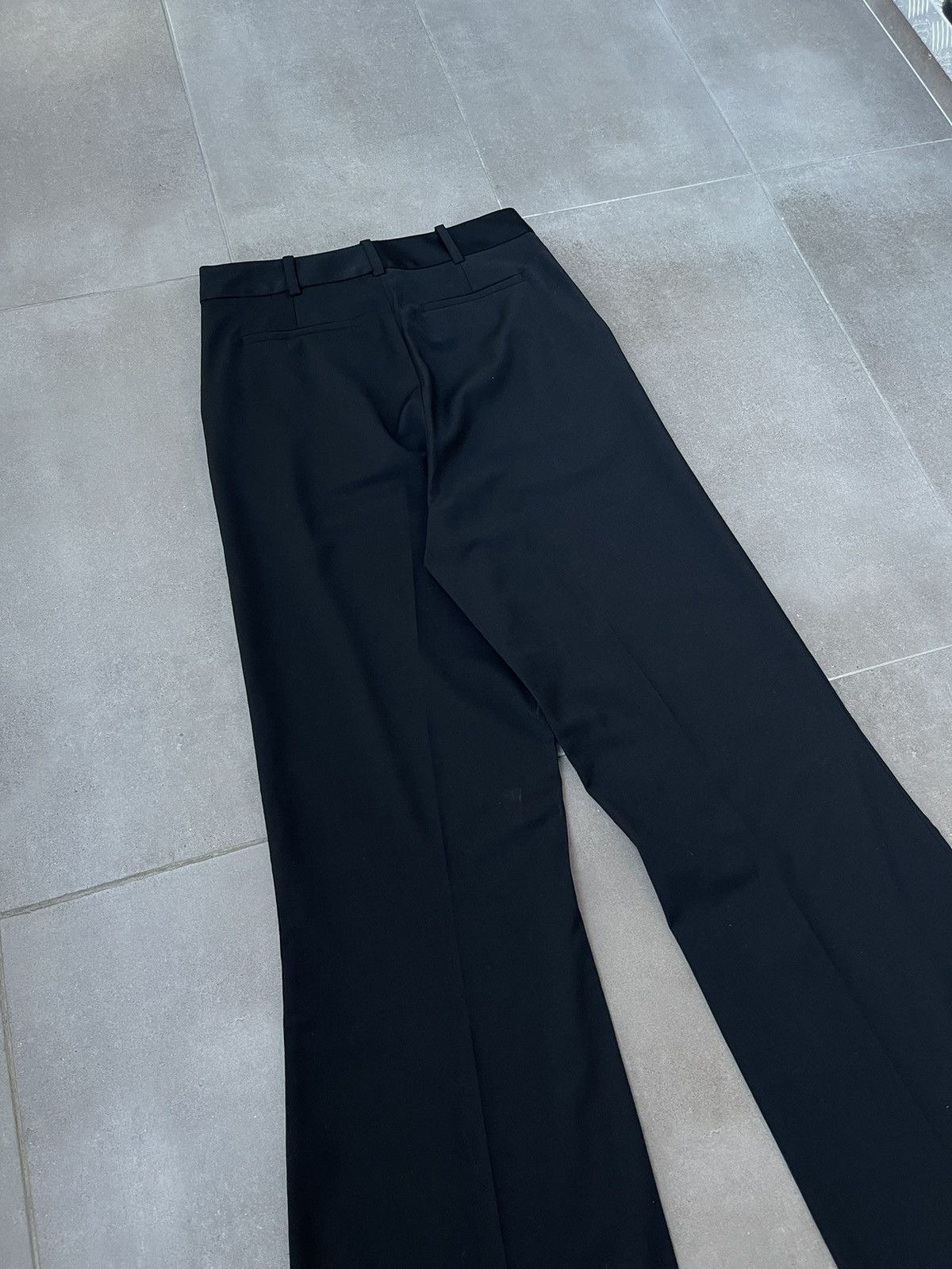 Han Kjobenhavn !DS! AW22 Han Kjobenhavn Wool Flared Black Trousers Size US 30 / EU 46 - 13 Thumbnail