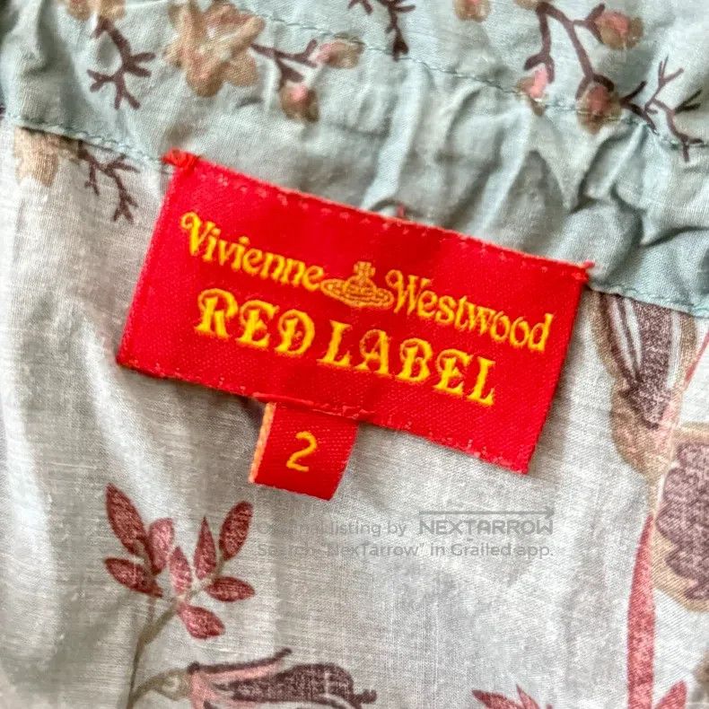 Vivienne Westwood Vivienne Westwood Deformed Print Drawstring Design Top Size M / US 6-8 / IT 42-44 - 7 Thumbnail