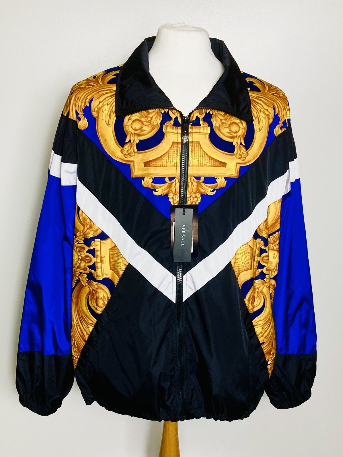 Versace Versace Mens Mainline Baroque Jacket Size 48 Size US M / EU 48-50 / 2 - 1 Thumbnail