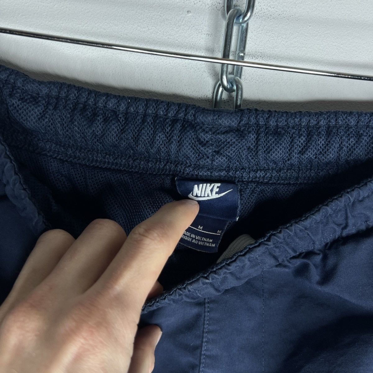 Nike × Vintage Nike Vintage Track Baggy Y2K Nylon Parachute Joggers Pants Size US 32 / EU 48 - 5 Thumbnail