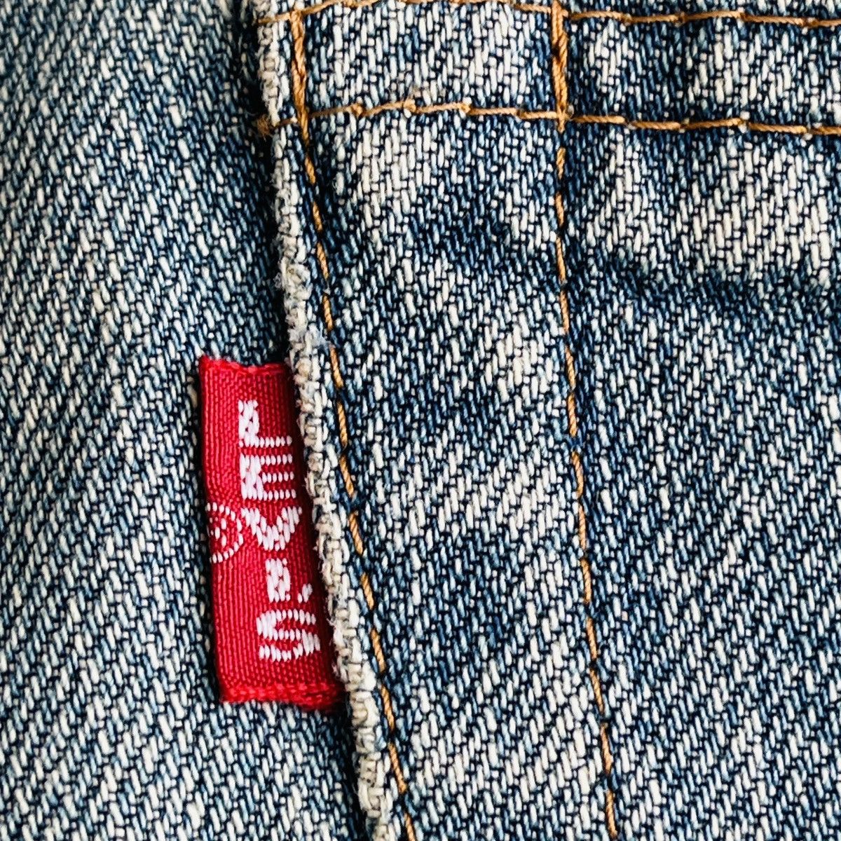 Levi's Vintage Levi's 502XX Big E Distressed Cut Selvedge Jeans J22 Size US 30 / EU 46 - 16 Thumbnail