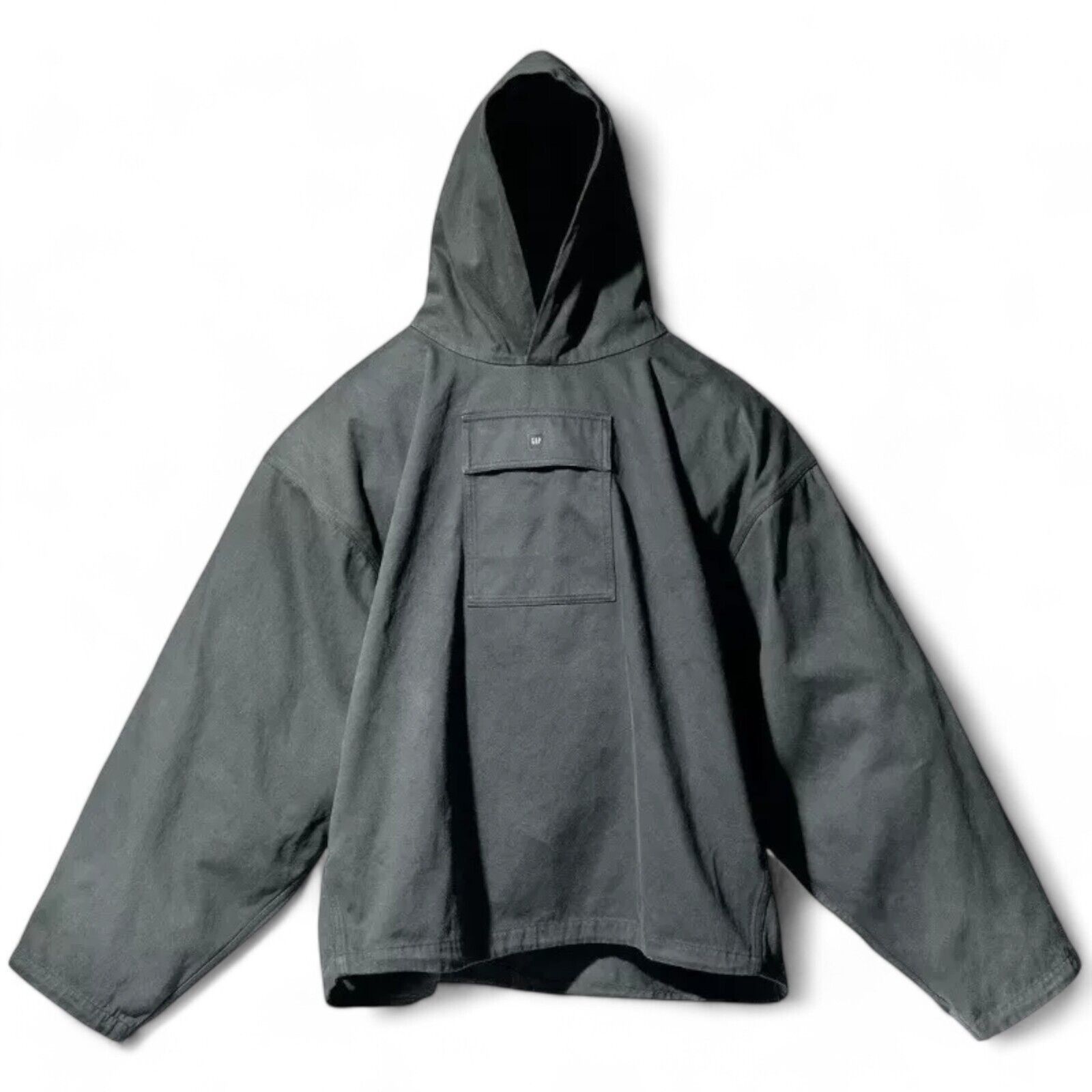 Balenciaga × Gap × Yeezy 12 Sateen Hoodie - Cotton - Dark Green - Large Size US L / EU 52-54 / 3 - 6 Thumbnail