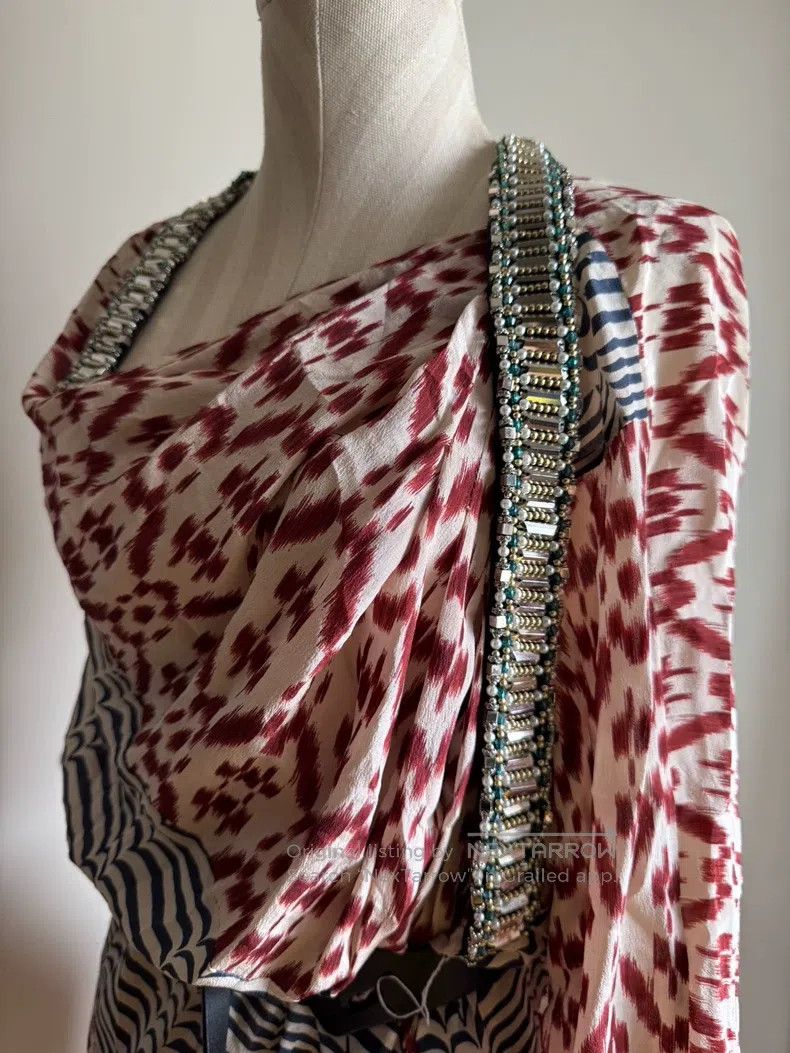 Dries Van Noten Dries Van Noten Runway-Exclusive Silk Dress Size S / US 4 / IT 40 - 6 Thumbnail