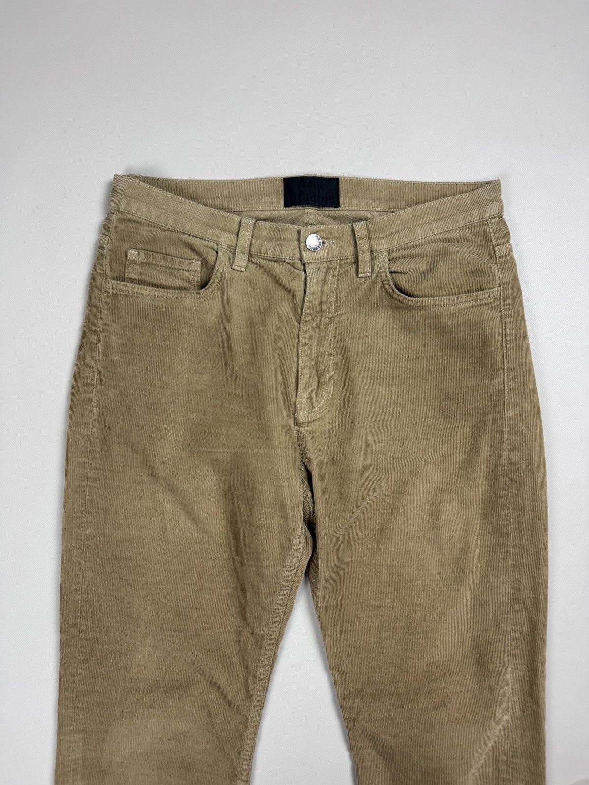 Acne Studios Acne Studios Men’s Town Khaki Cord Chino Pants Trousers Size US 30 / EU 46 - 7 Thumbnail