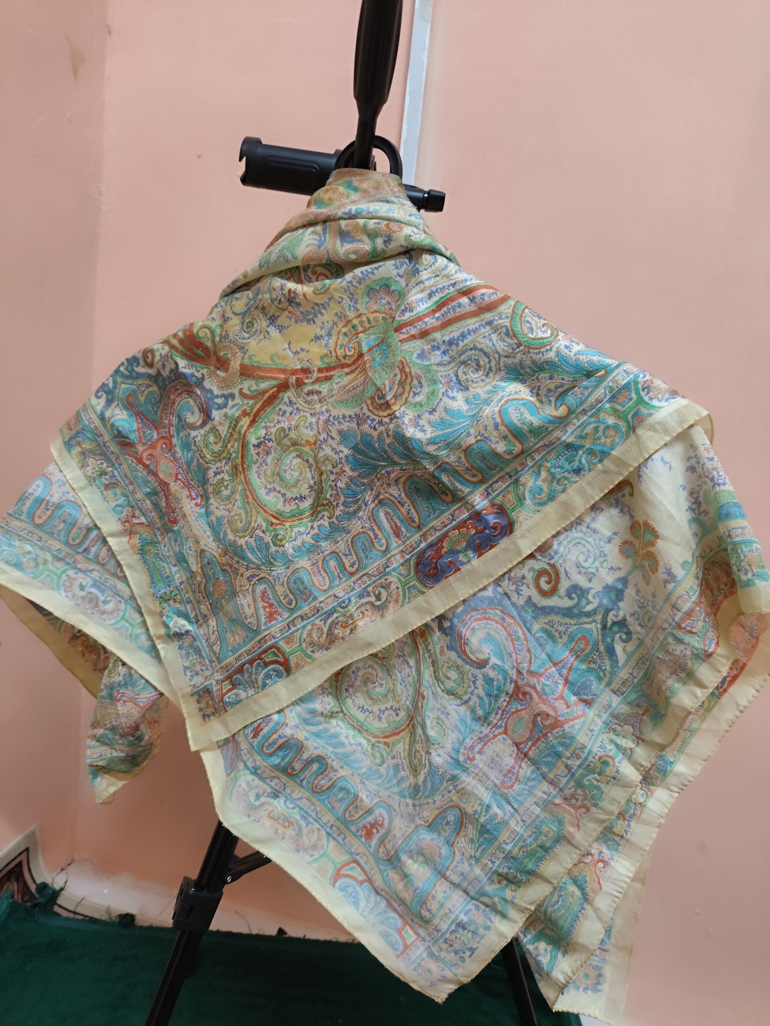Japanese Brand × Vintage Art Scarves Neckerchief Vintage Stuff Size ONE SIZE - 4 Thumbnail