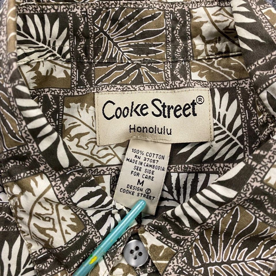 Other Cooke Street Honolulu Hawaiian Shirt Men's Button Up M Size US M / EU 48-50 / 2 - 2 Thumbnail