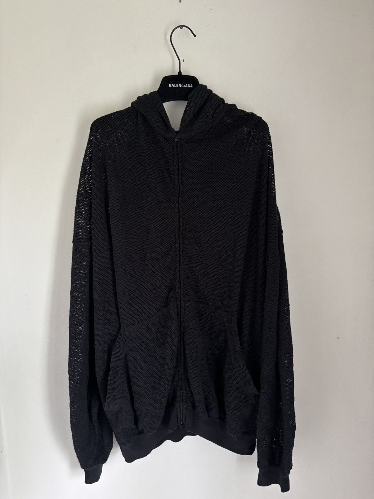 Balenciaga Balenciaga Summer 23 VIC Mesh Raver hoodie Size US L / EU 52-54 / 3 - 1 Thumbnail