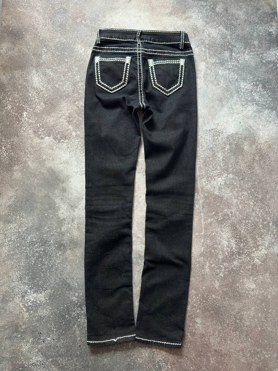20471120 Amazing Japanese Washed Skinny Jeans (rick owens style) Size 26" / US 2 / IT 38 - 2 Thumbnail