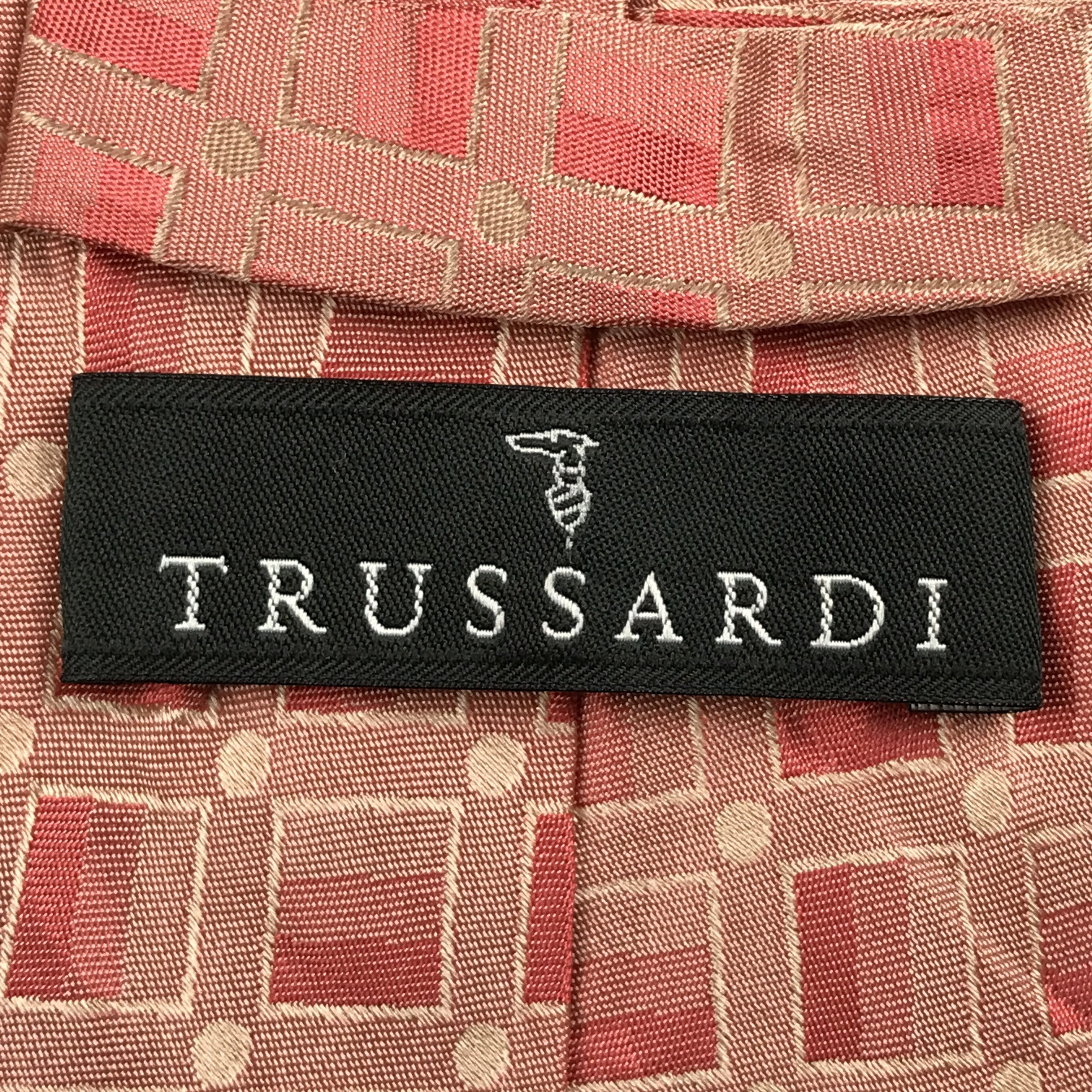 Trussardi × Vintage Vintage Trussardi Silk Necktie Size ONE SIZE - 8 Thumbnail