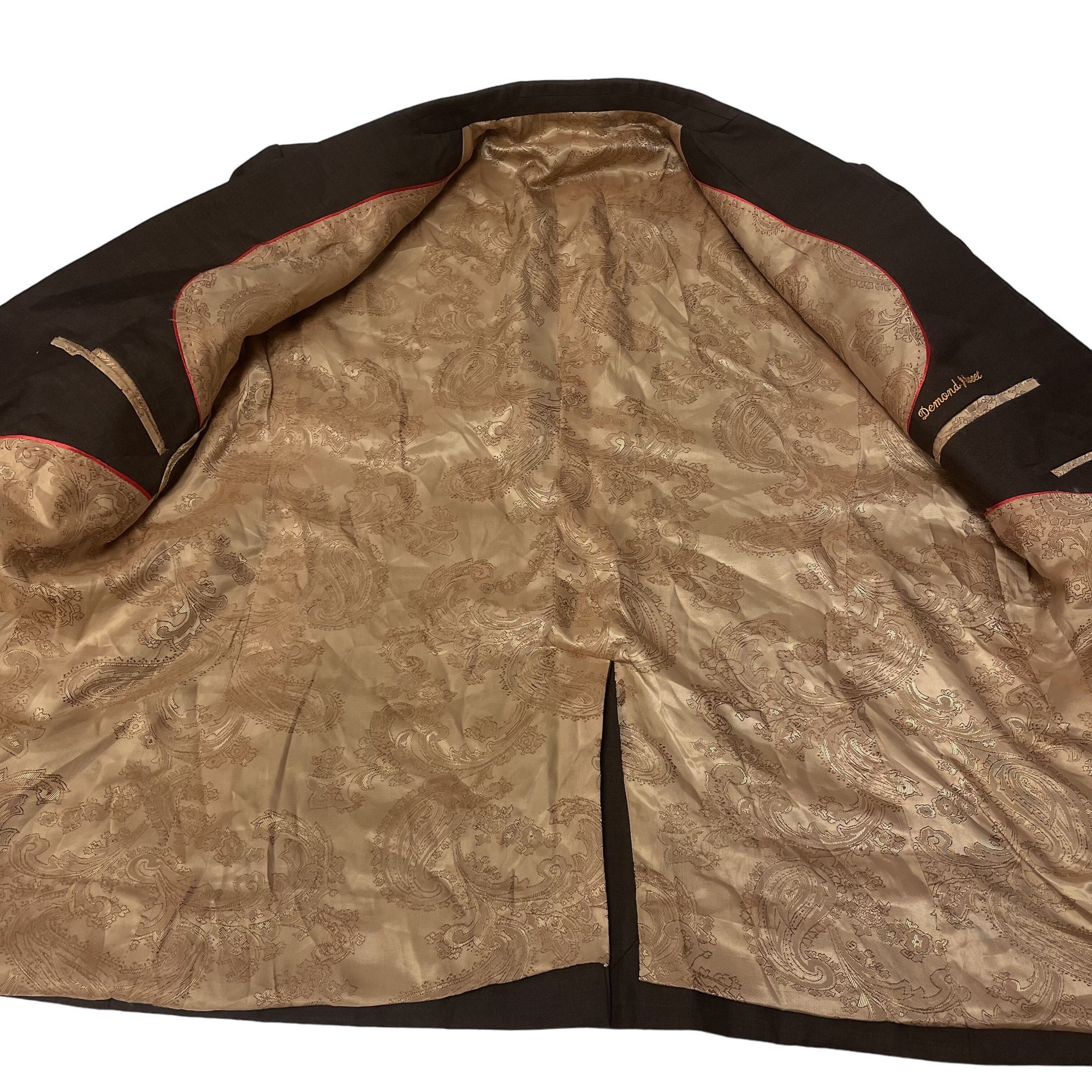 Other Vtg BESPOKE Sport Coat DESIGNER EVENING Dinner Jacket Size 42S - 3 Thumbnail
