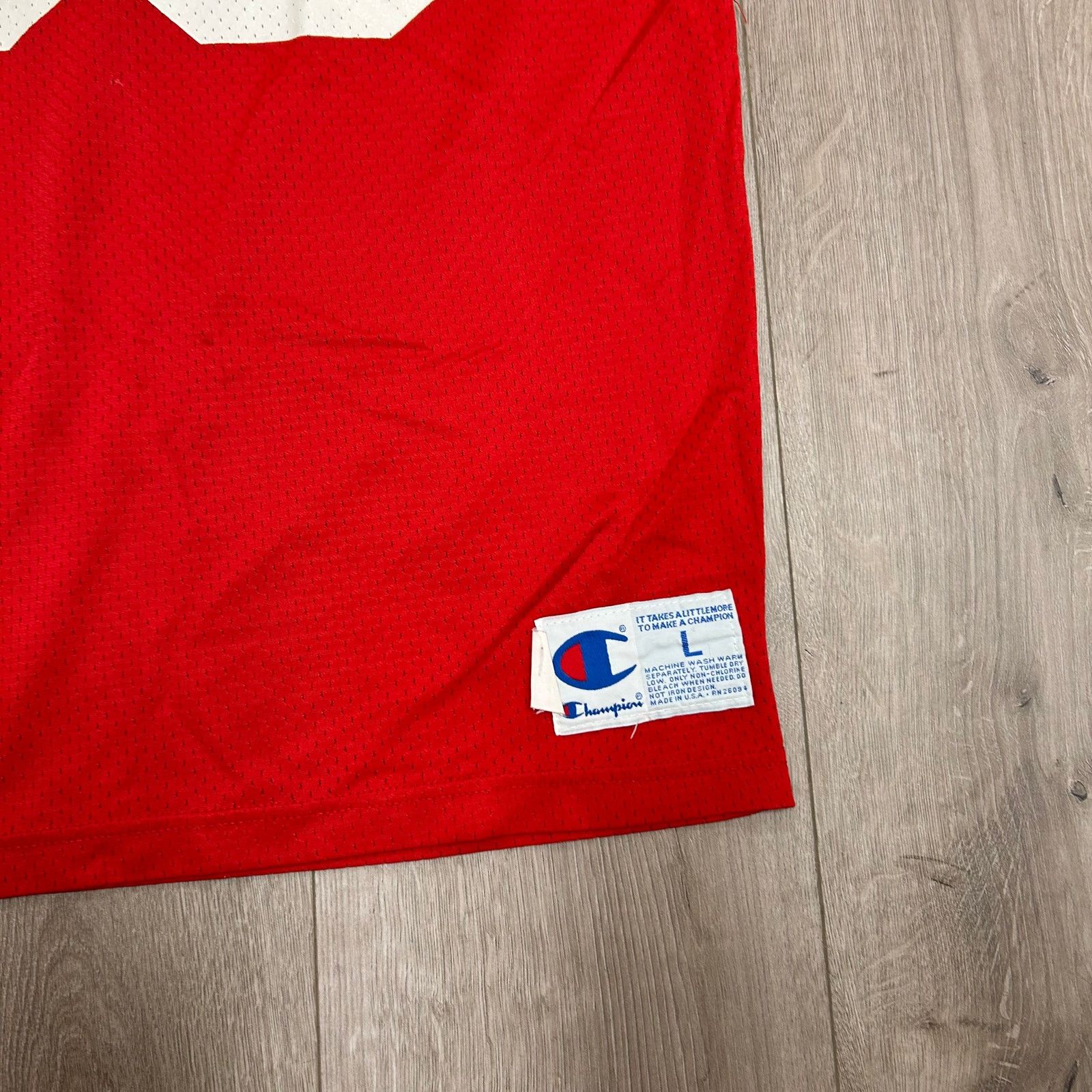 Champion Vintage Champion Columbus 33 Mesh Football Jersey Size Large Size US L / EU 52-54 / 3 - 3 Thumbnail
