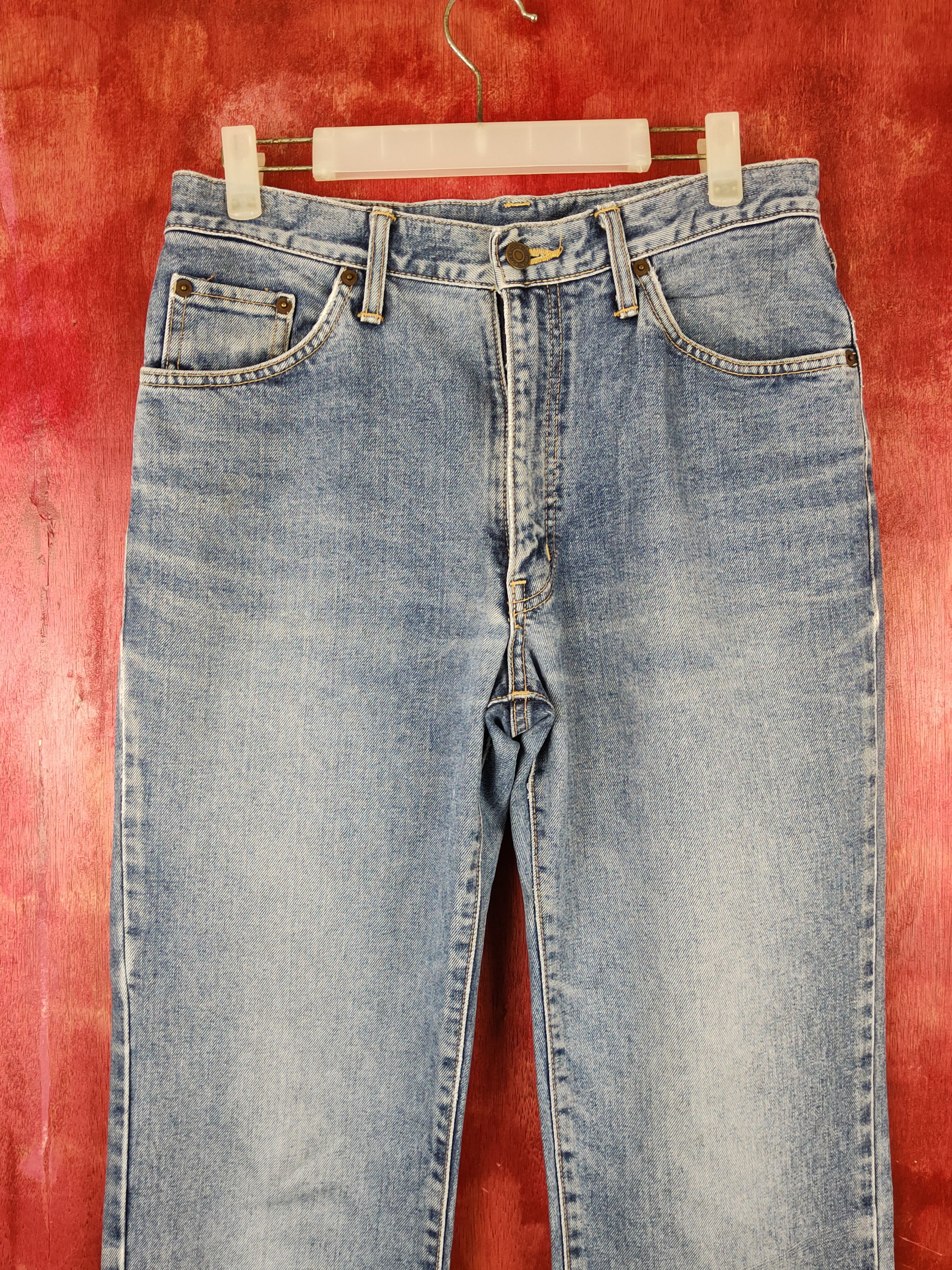 Edwin Edwin Blue Faded Distressed Ripped Jeans #S1700 Size US 30 / EU 46 - 2 Thumbnail