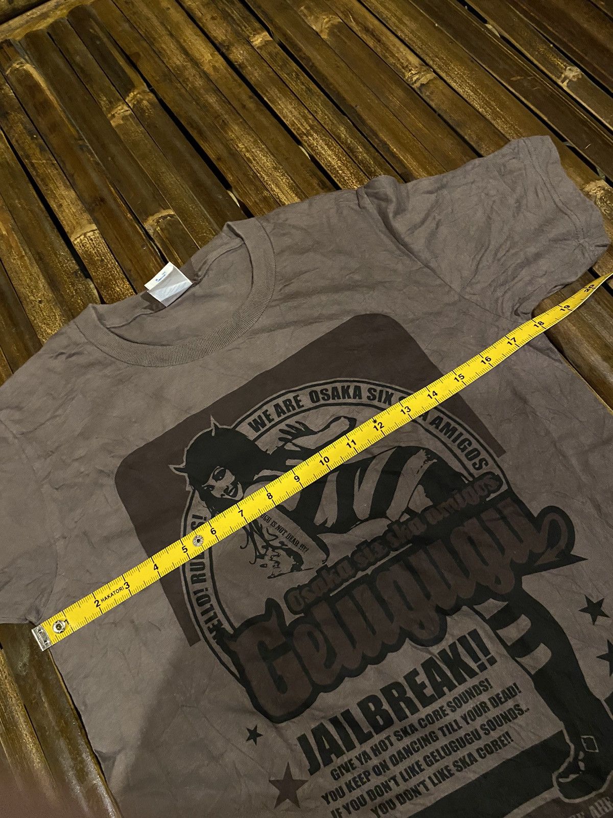 Japanese Brand GELUGUGU TSHIRT Size US S / EU 44-46 / 1 - 7 Thumbnail