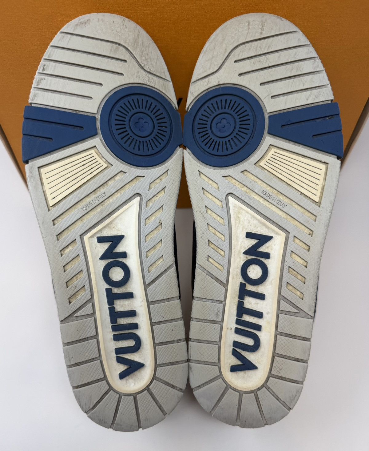 Louis Vuitton Louis Vuitton Trainer NYC Exclusive Navy Mesh Size US 10 / EU 43 - 6 Thumbnail
